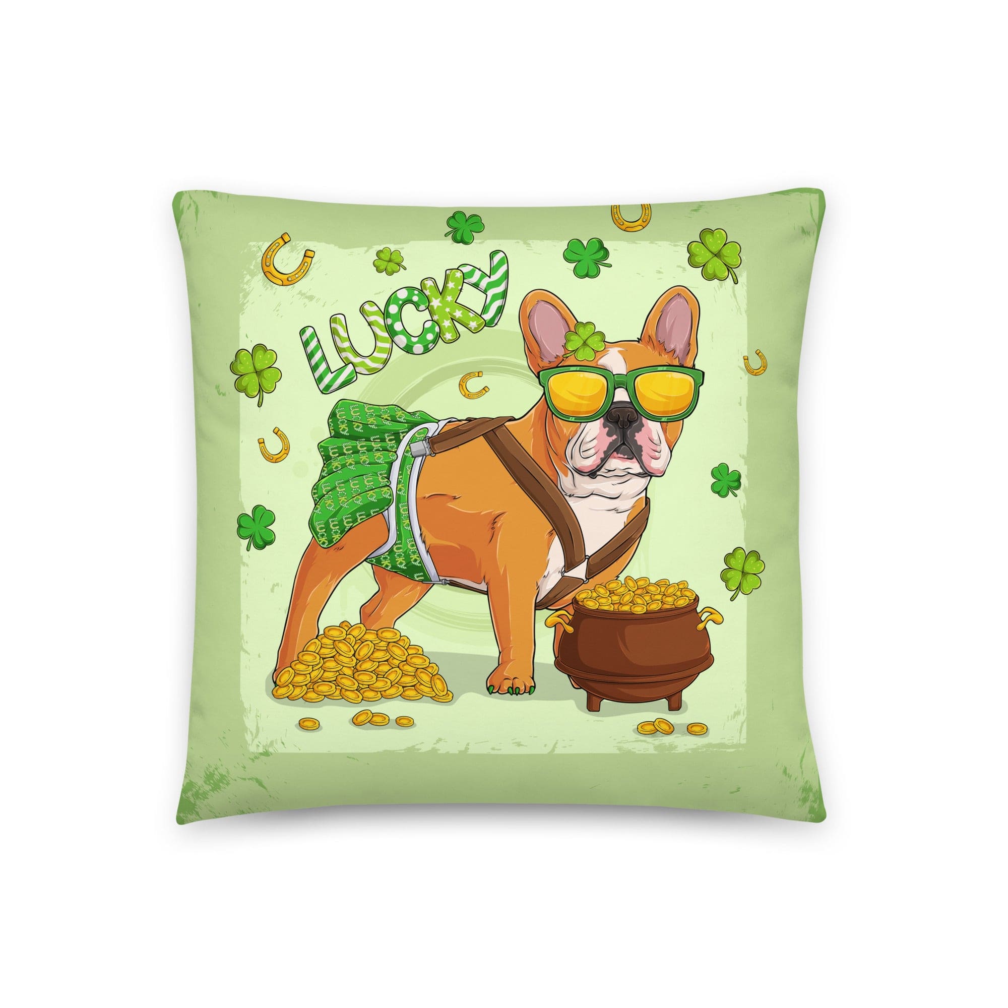 "Lucky" Throw Pillow