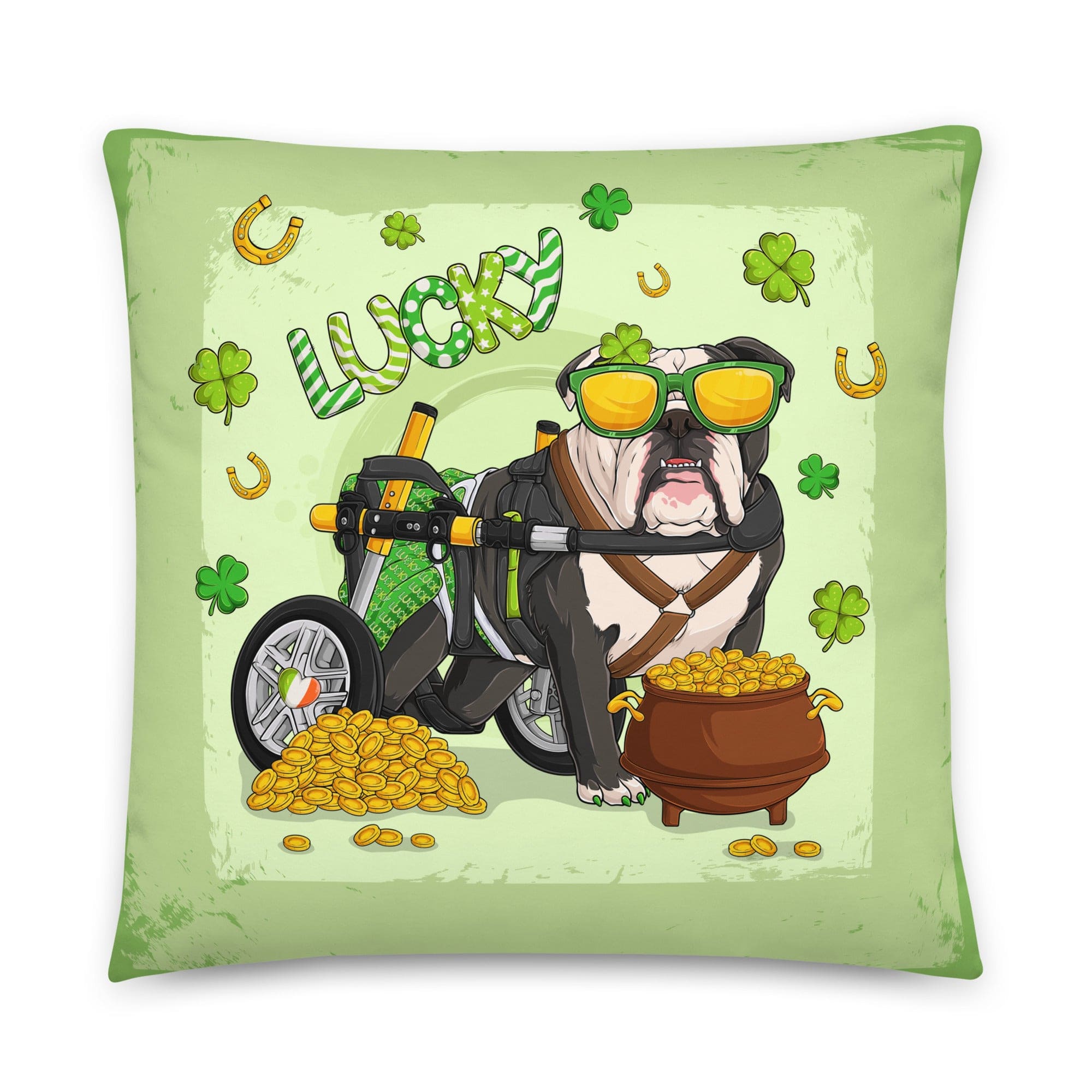 "Lucky" Throw Pillow