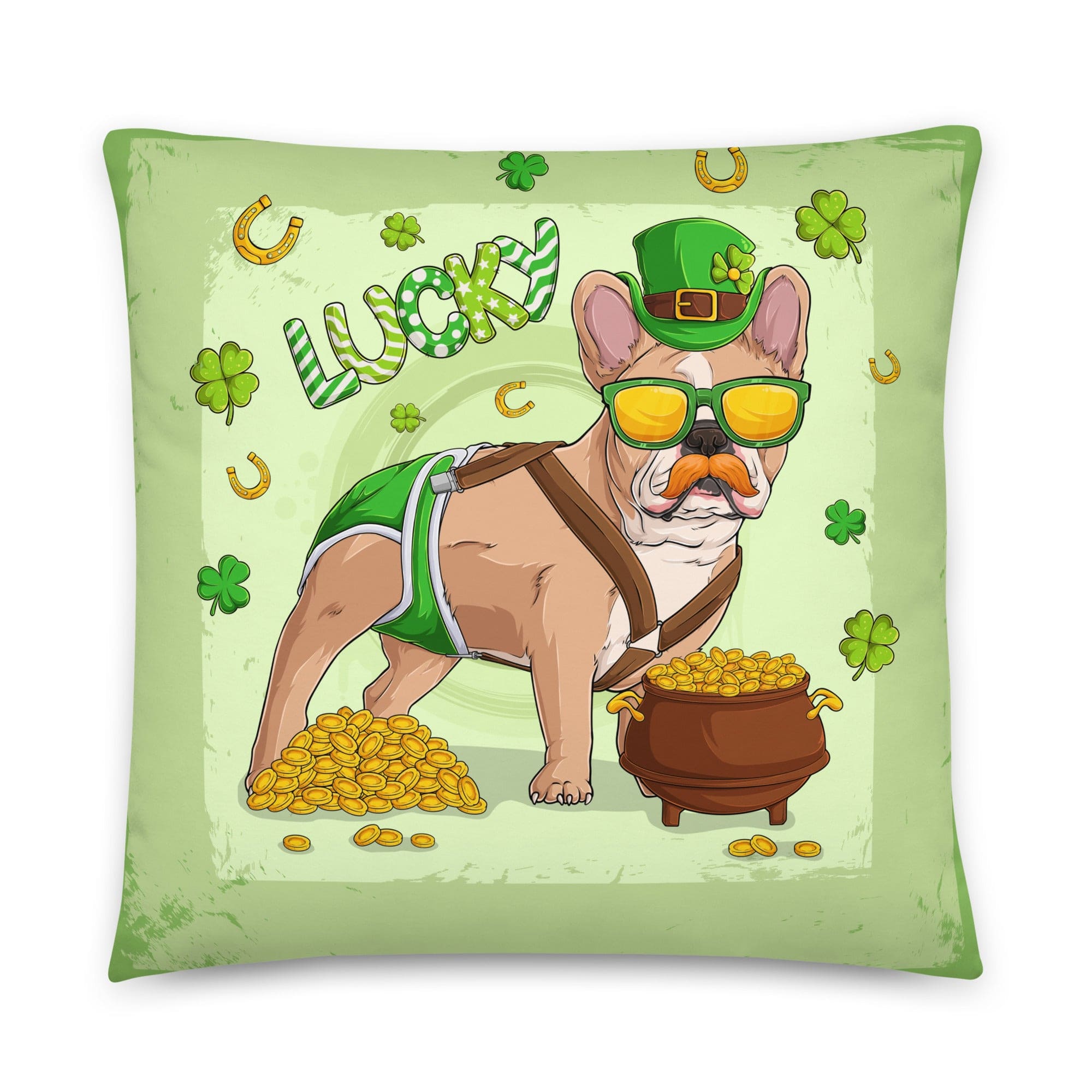 "Lucky" Throw Pillow
