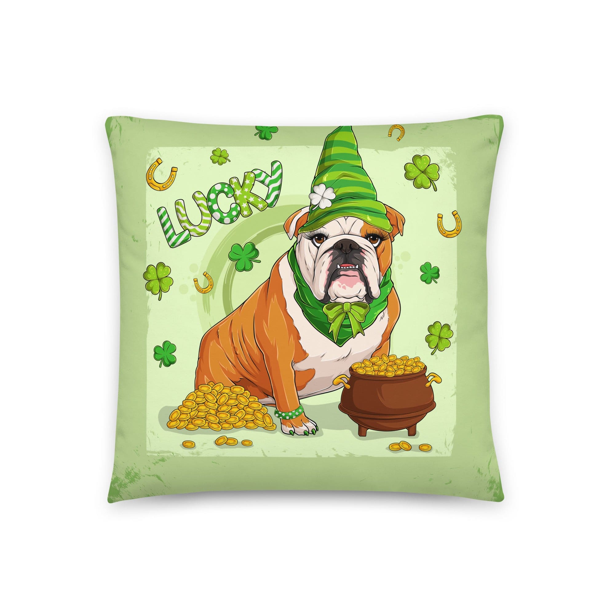 "Lucky" Throw Pillow