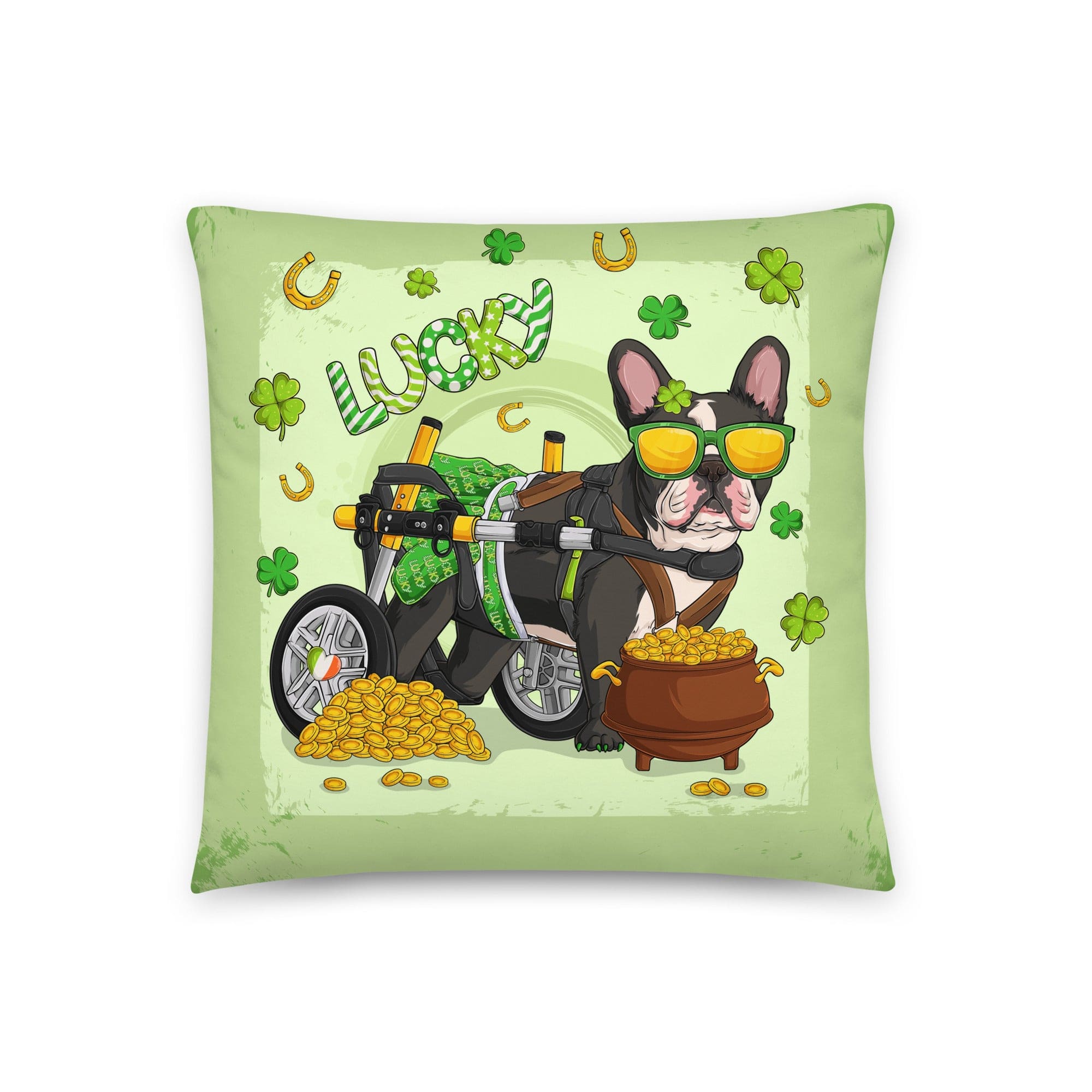 "Lucky" Throw Pillow