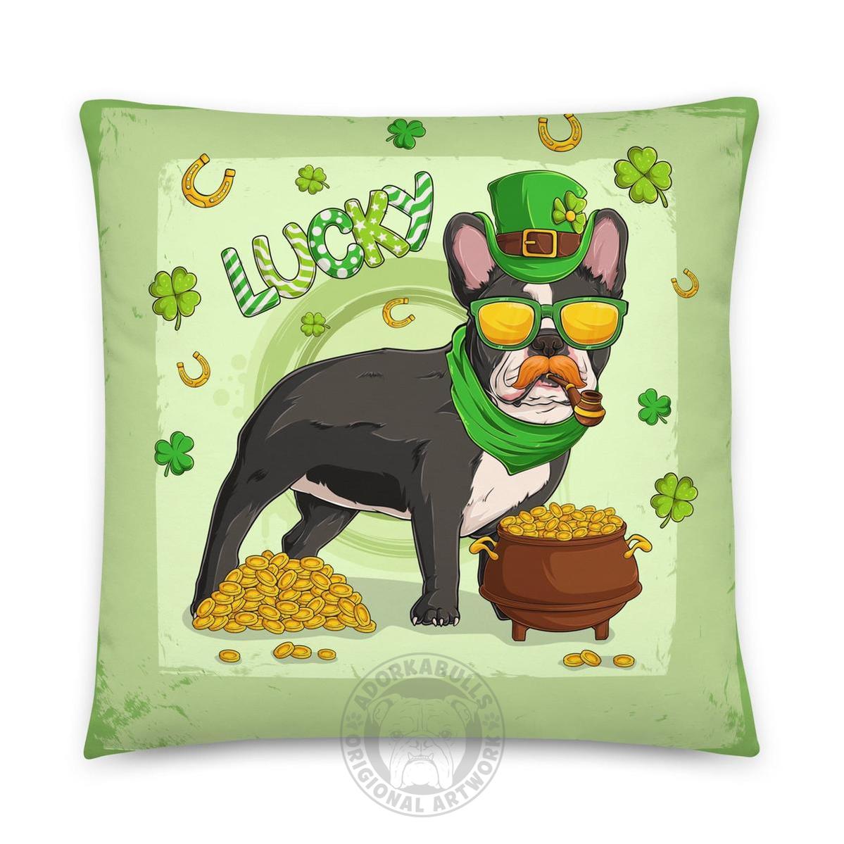 "Lucky" Throw Pillow