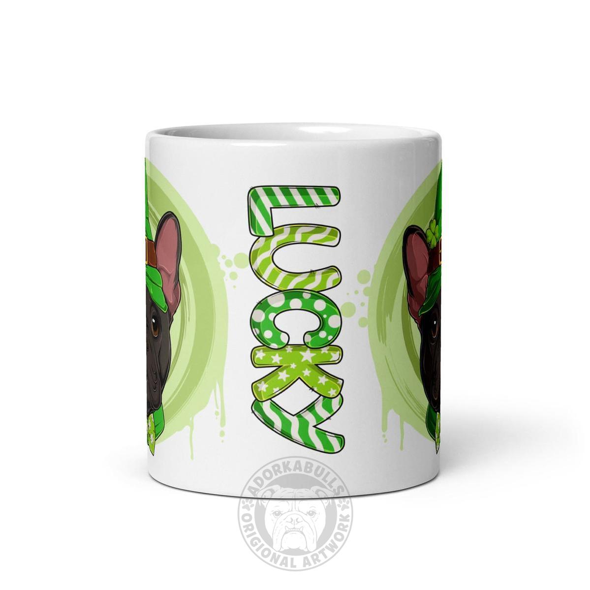 Lucky White Glossy Mug