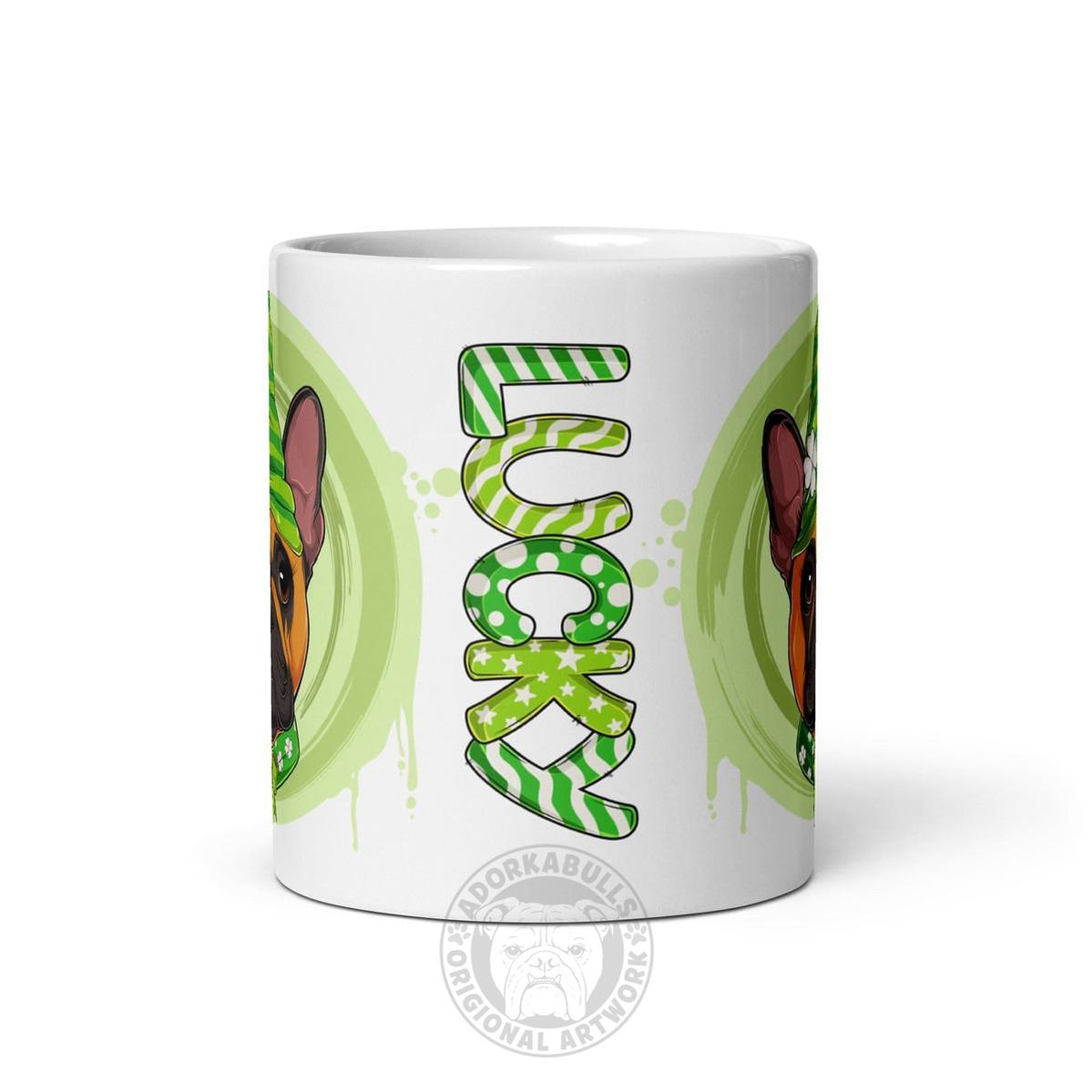 Lucky White Glossy Mug