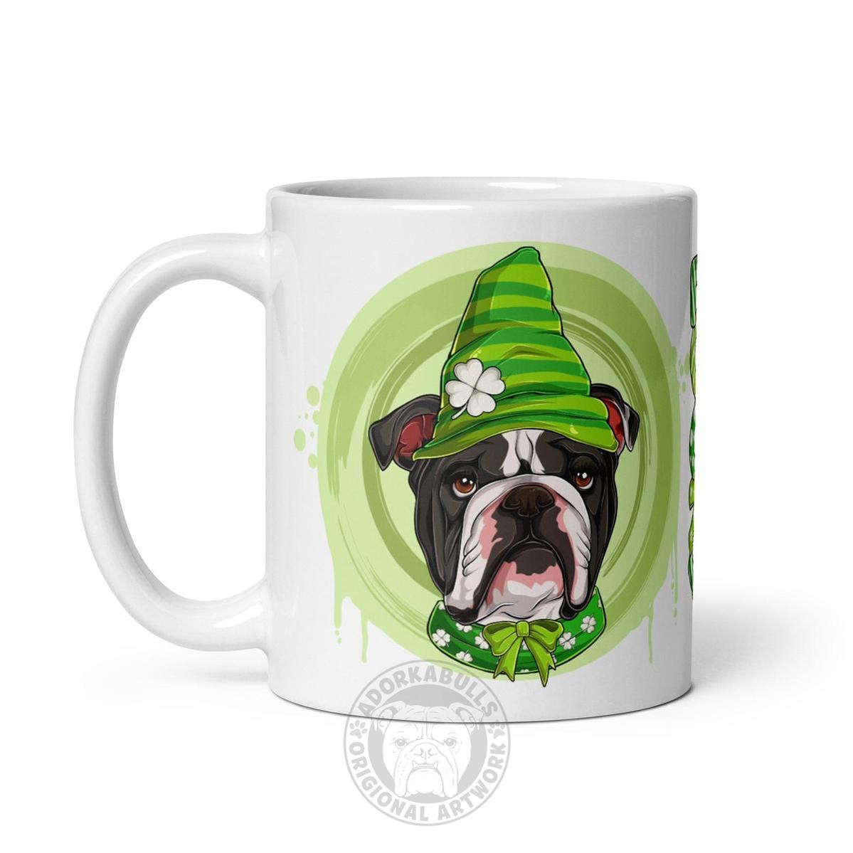 Lucky White Glossy Mug