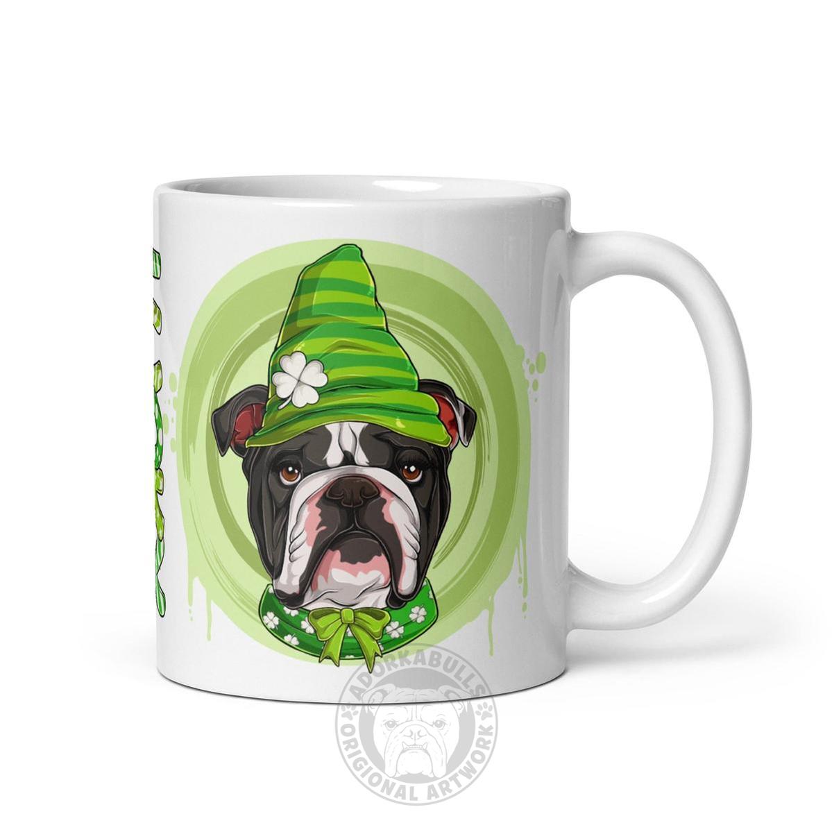 Lucky White Glossy Mug