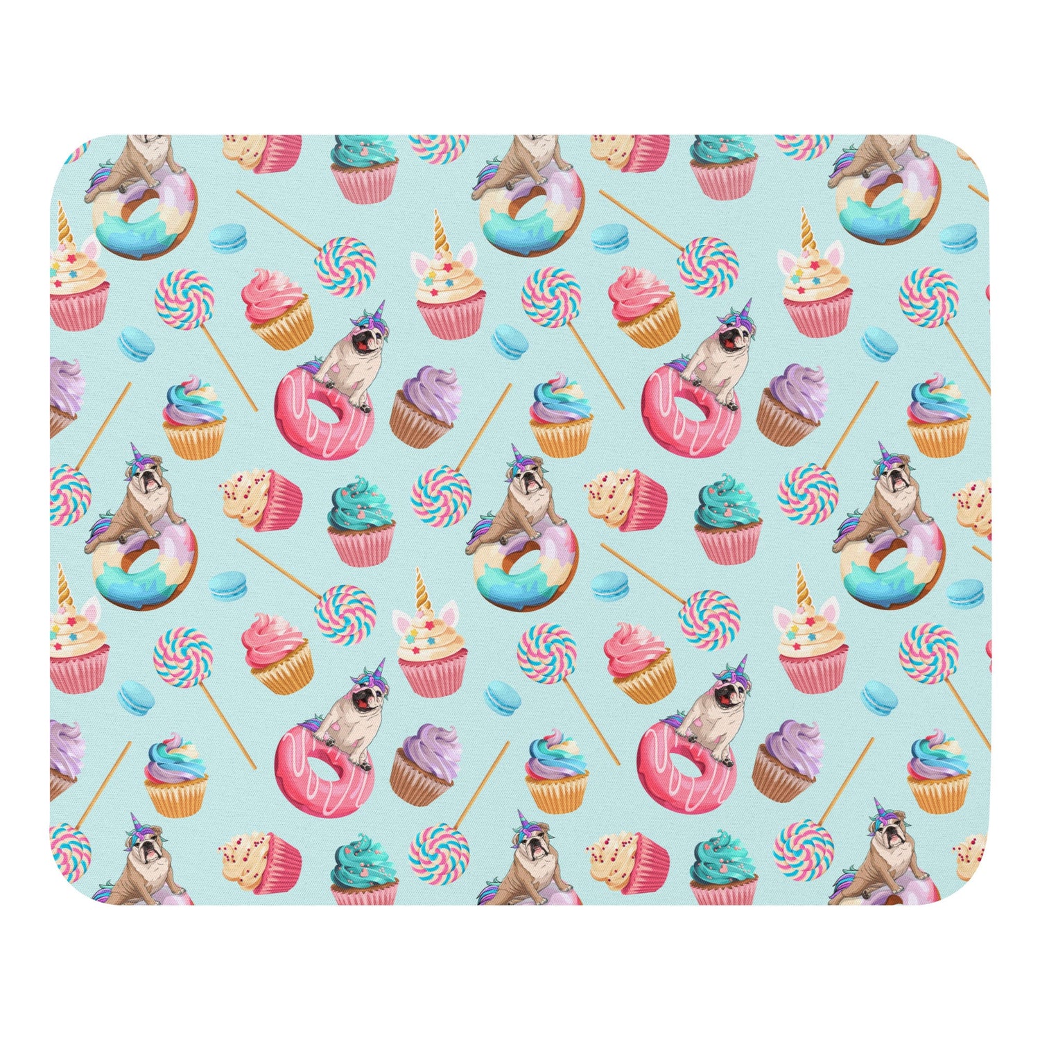 Magical Bullicorns & Sweet Treats Mouse pad