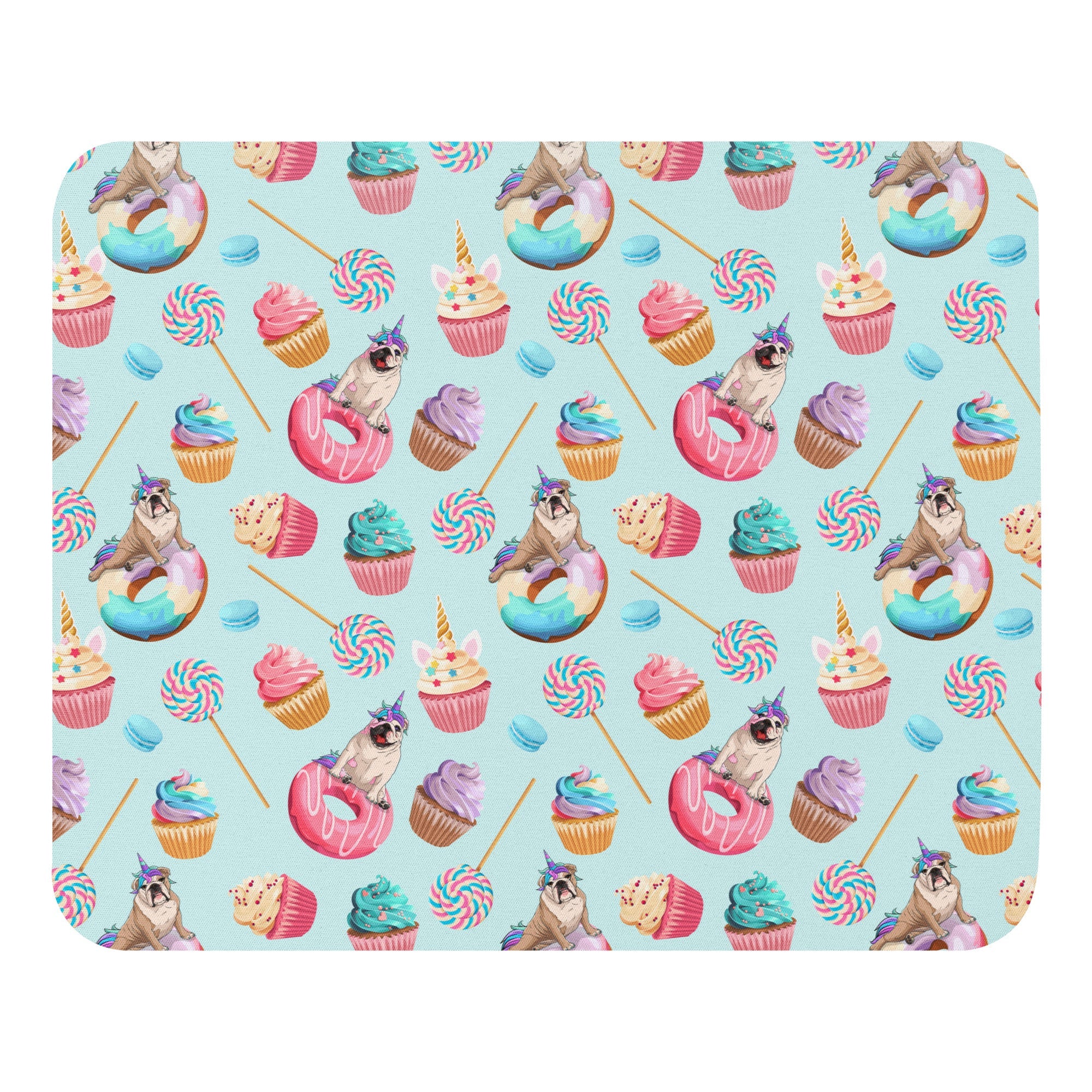 Magical Bullicorns & Sweet Treats Mouse pad