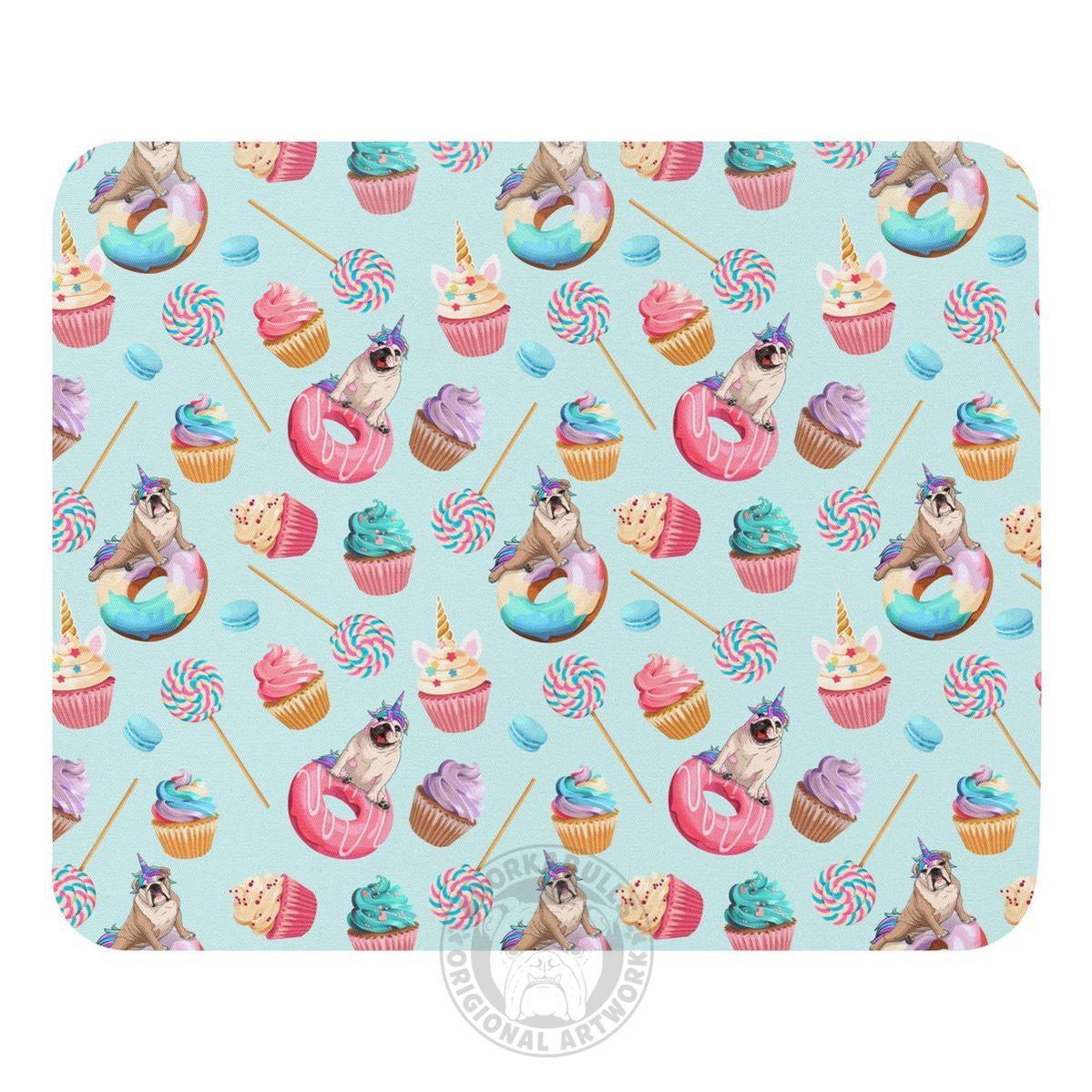 Magical Bullicorns & Sweet Treats Mouse pad