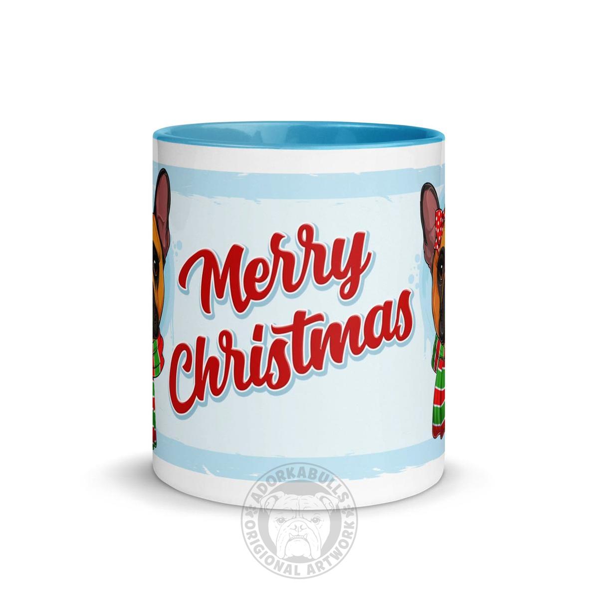 Merry Christmas Mug with Color Inside