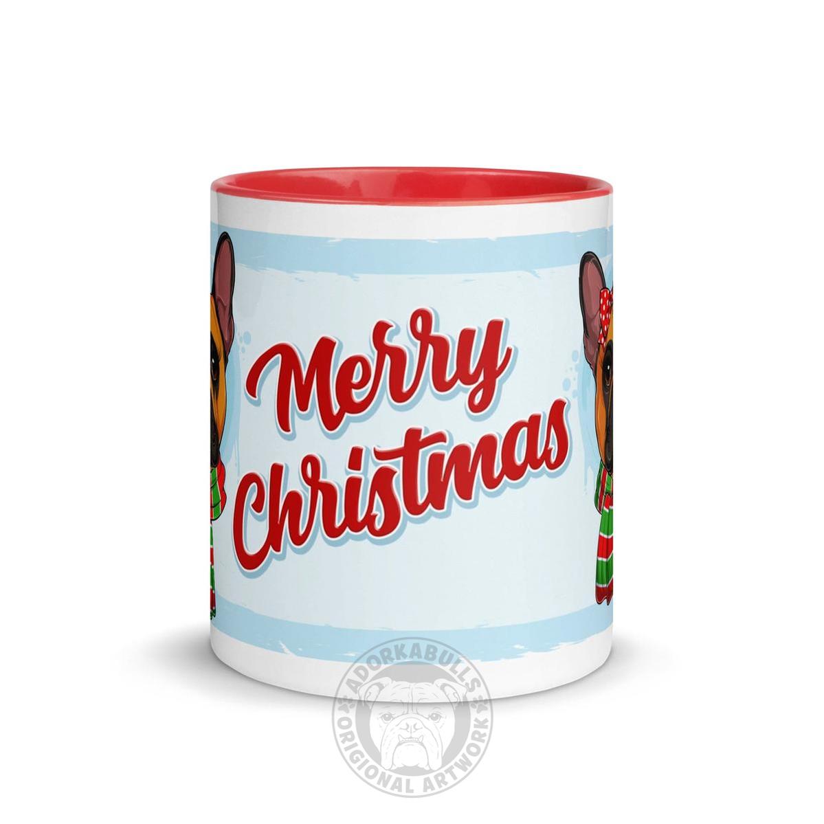 Merry Christmas Mug with Color Inside