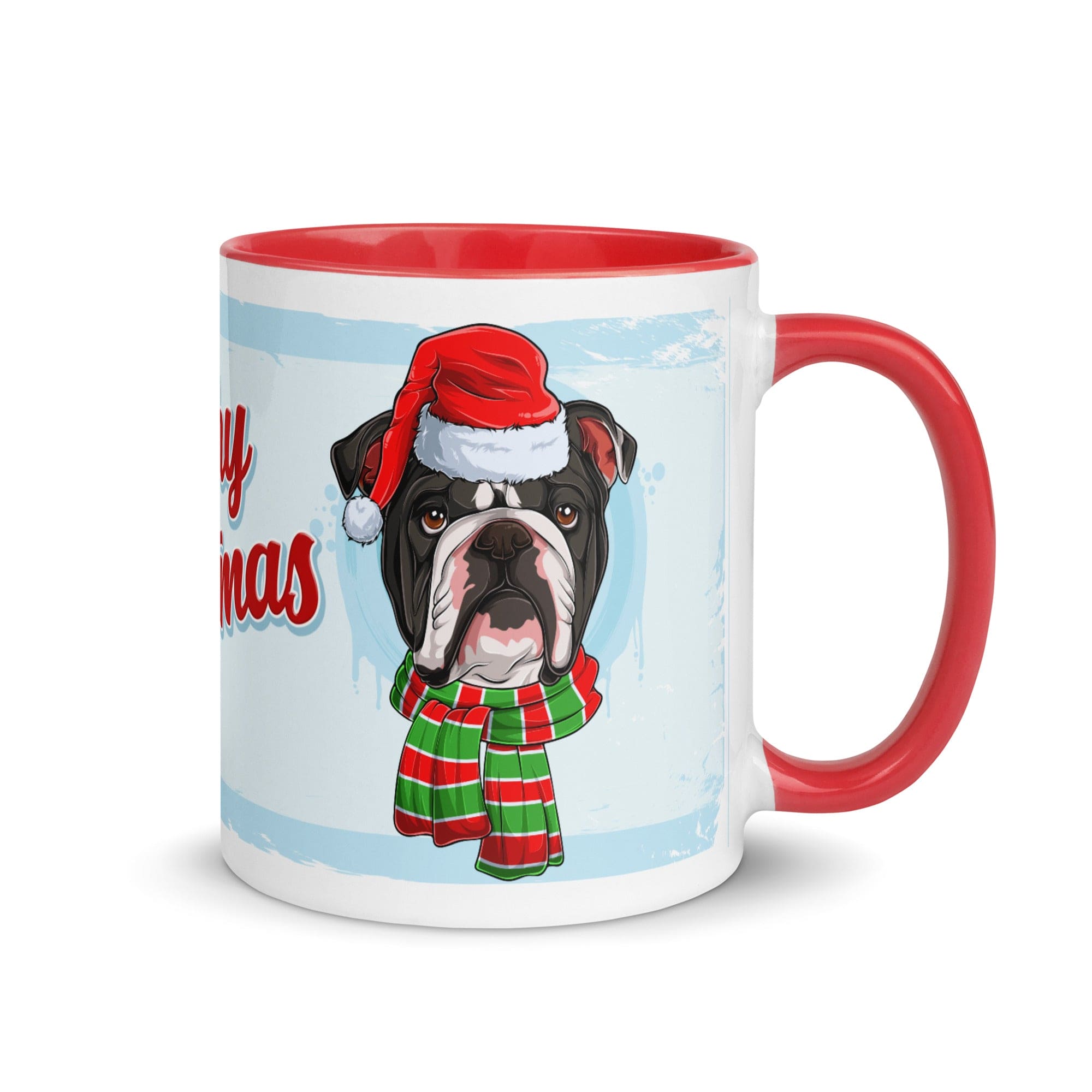 Merry Christmas Mug with Color Inside
