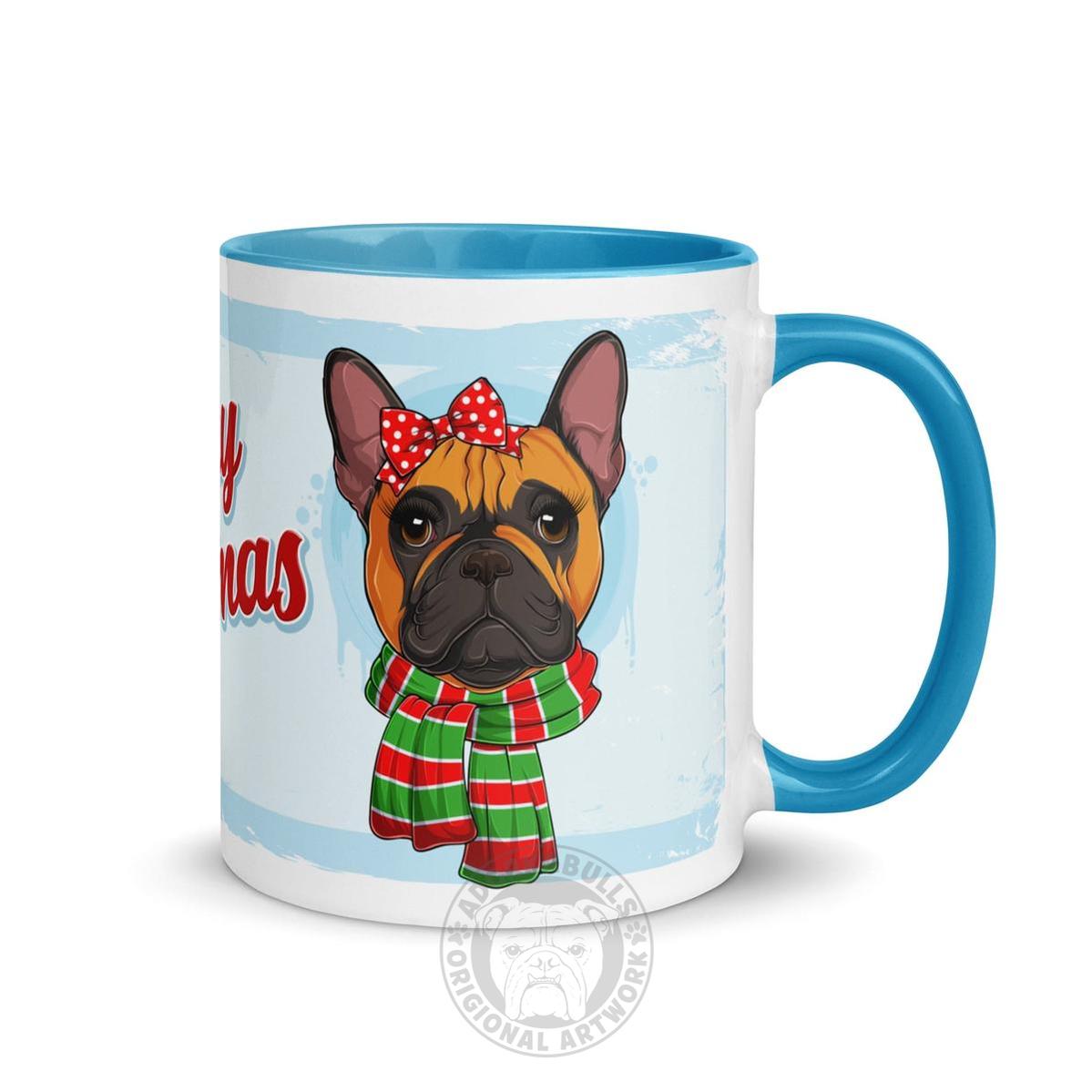 Merry Christmas Mug with Color Inside