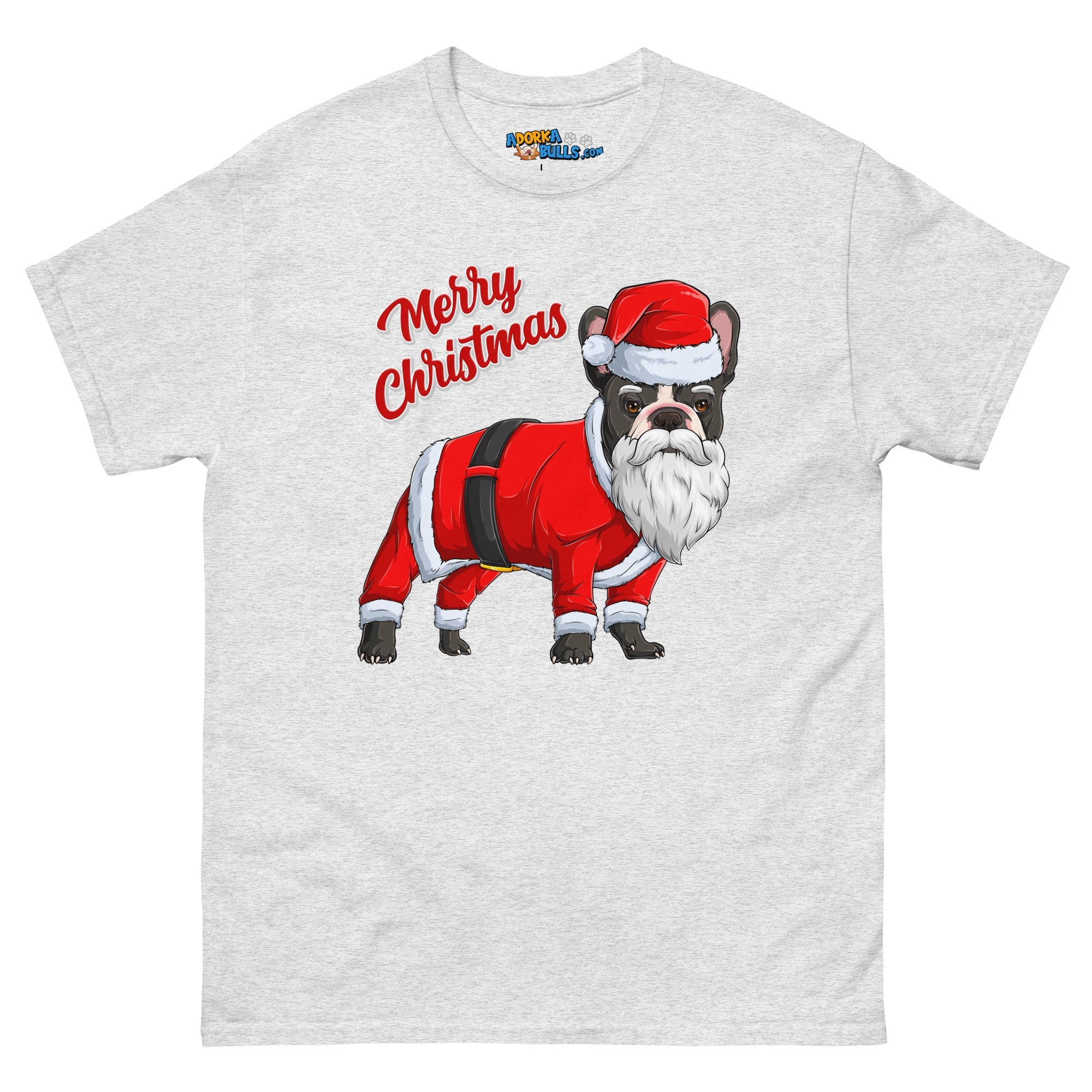"Merry Christmas" Santa Frenchie Men&