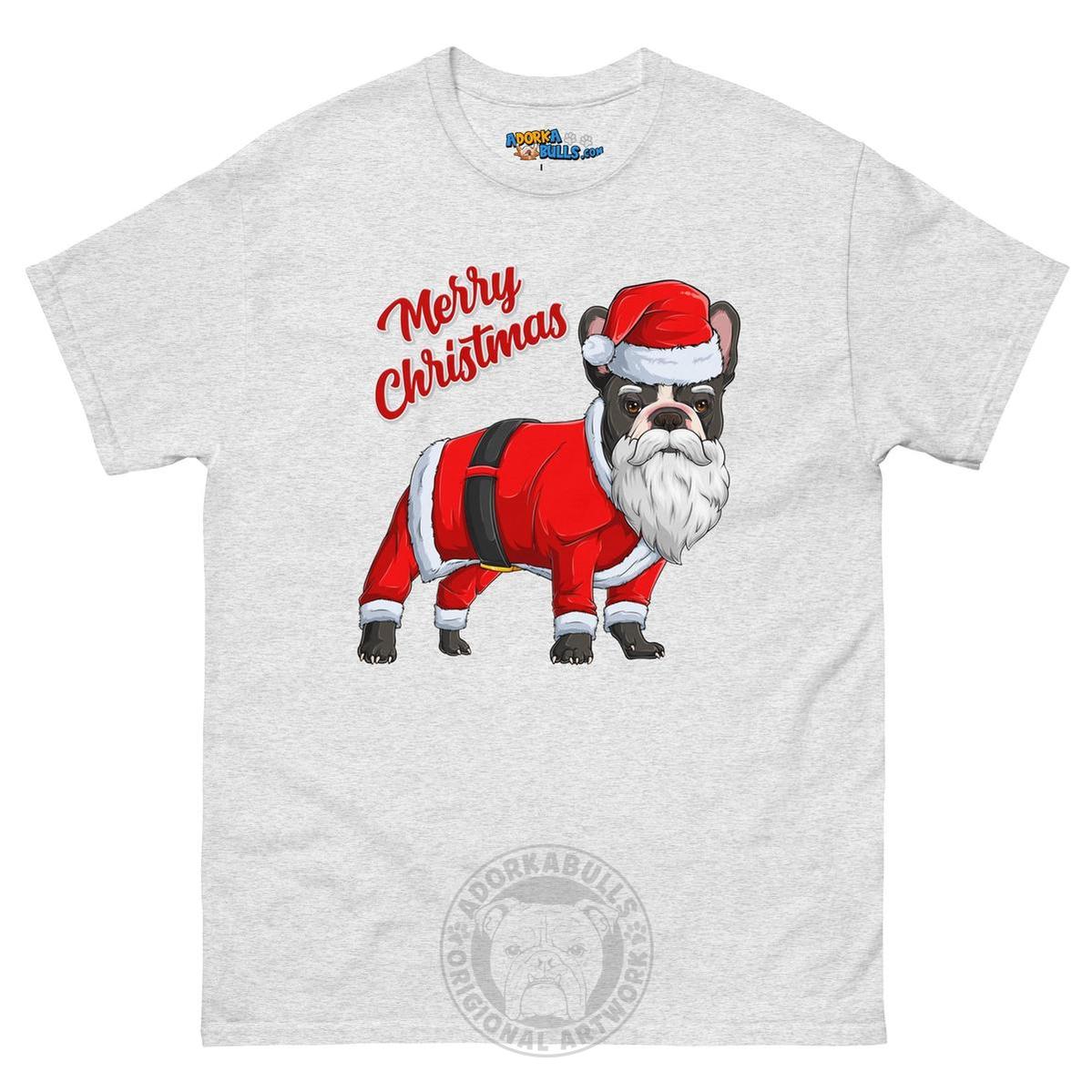 "Merry Christmas" Santa Frenchie Men&