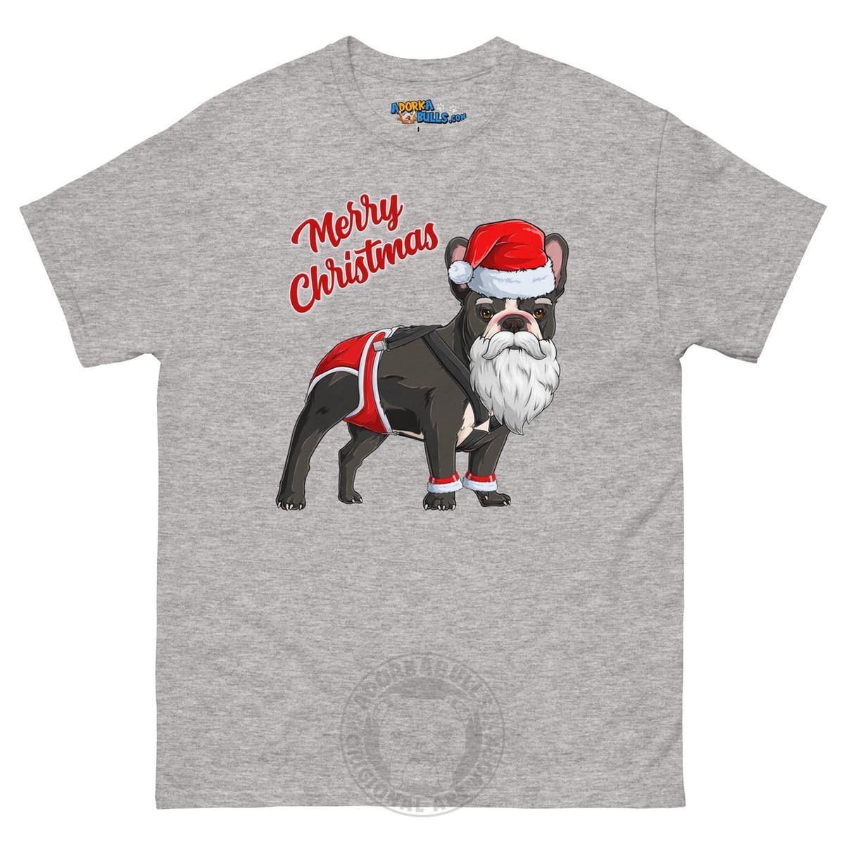 "Merry Christmas" Santa Frenchie Men&