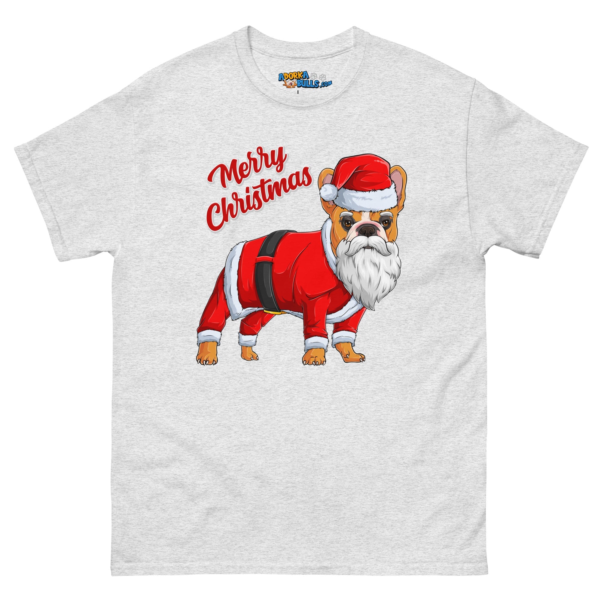 "Merry Christmas" Santa Frenchie Men&