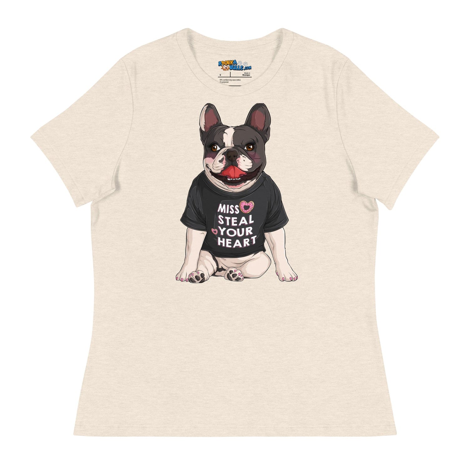 "Miss Steal Your Heart" French Bulldog Women&