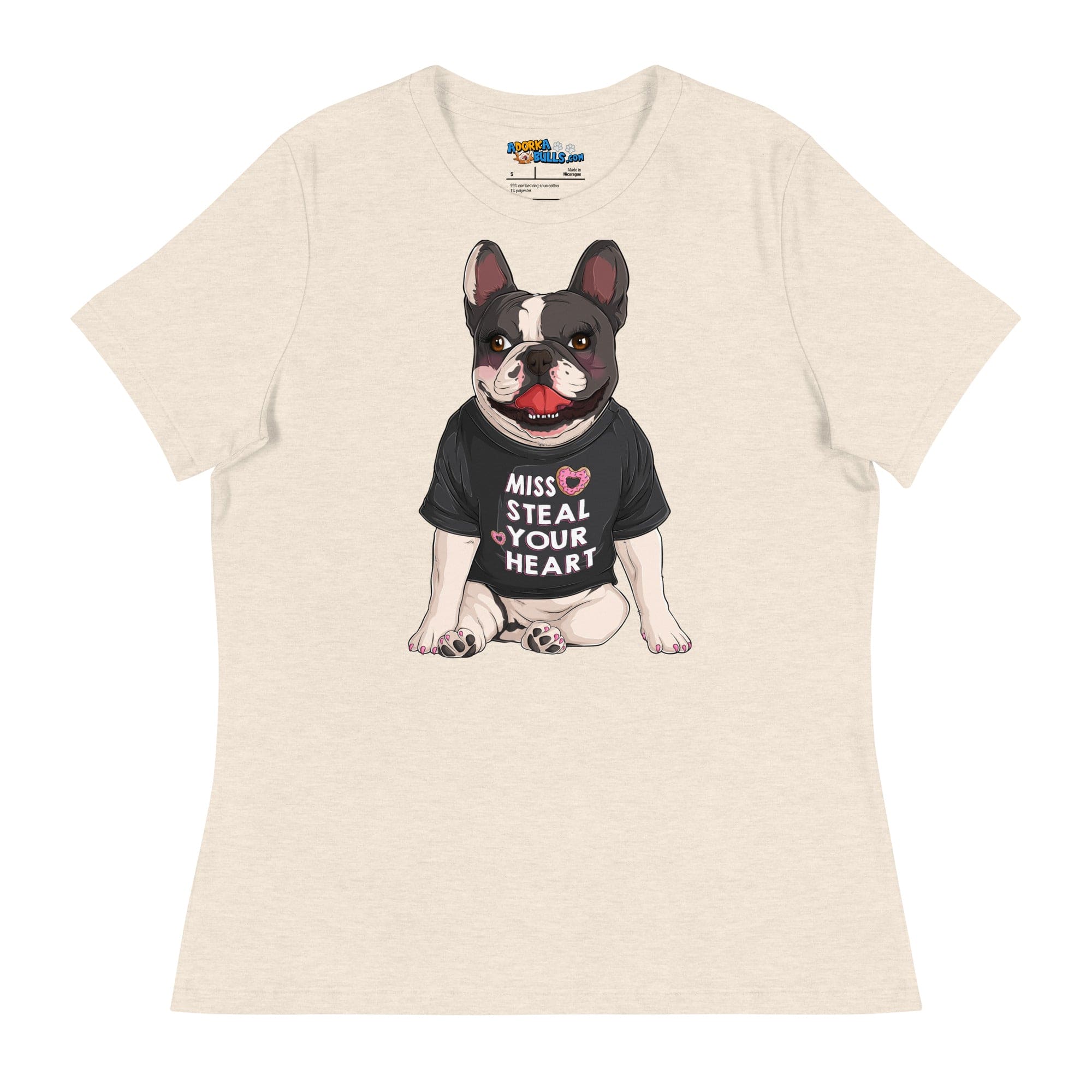 "Miss Steal Your Heart" French Bulldog Women&