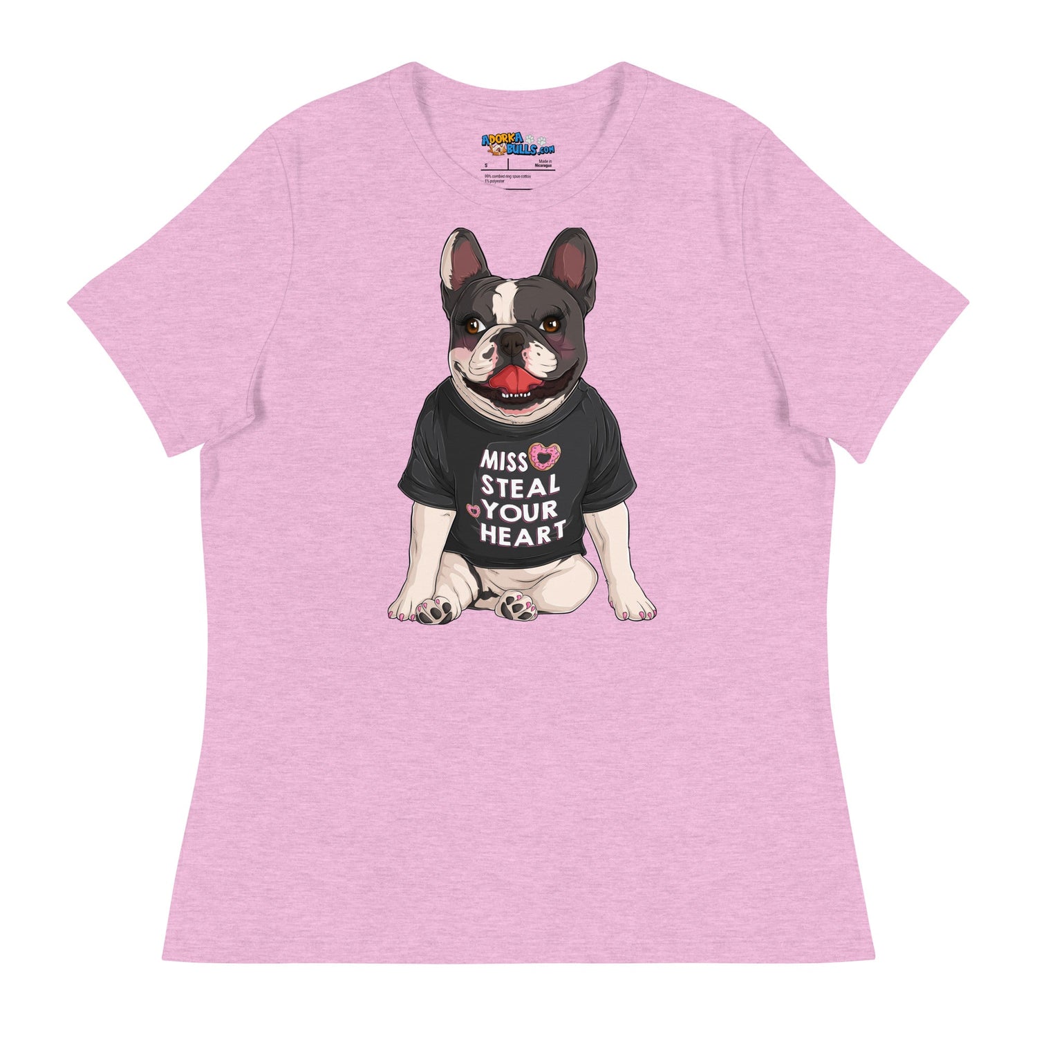 "Miss Steal Your Heart" French Bulldog Women&