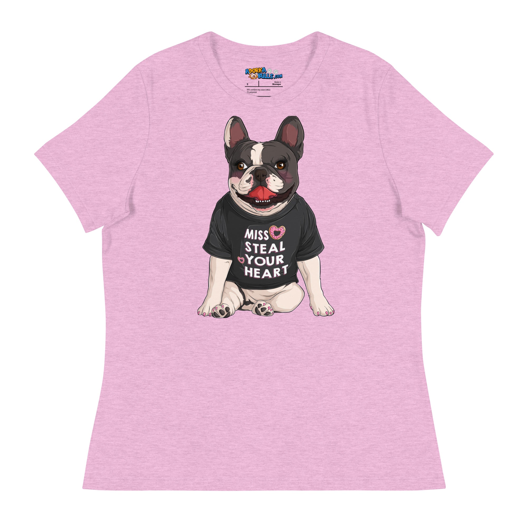 "Miss Steal Your Heart" French Bulldog Women&