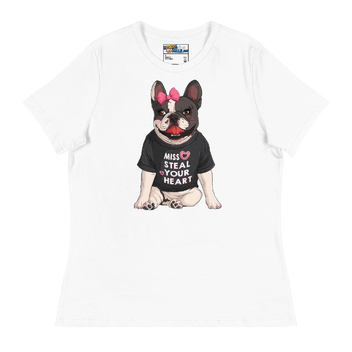 "Miss Steal Your Heart" French Bulldog Women&