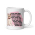 "Mom, Mommy, Mama" French Bulldog Mug | Fawn & White Colored