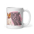 "Mom, Mommy, Mama" French Bulldog Mug | Red & White Colored