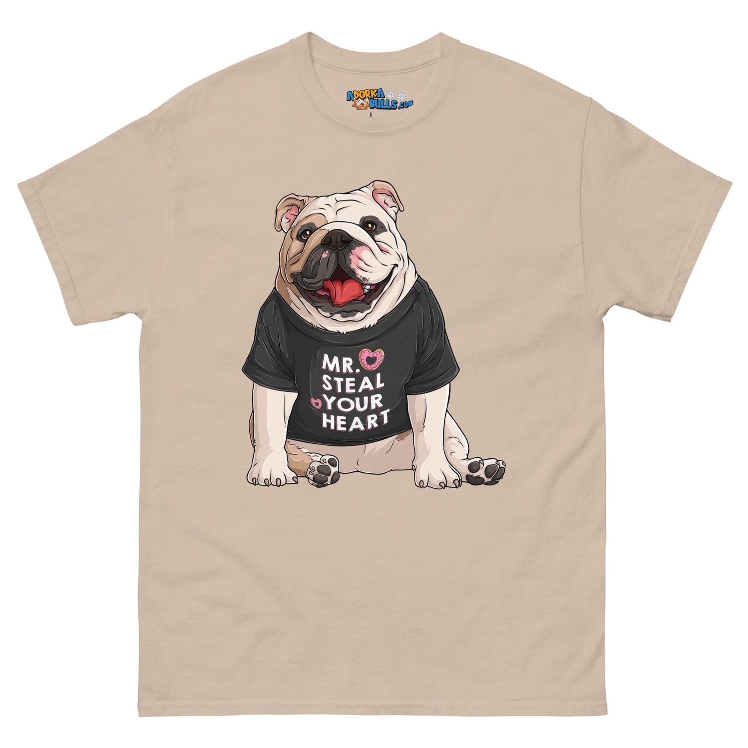 "Mr Steal Your Heart" English Bulldog Men&