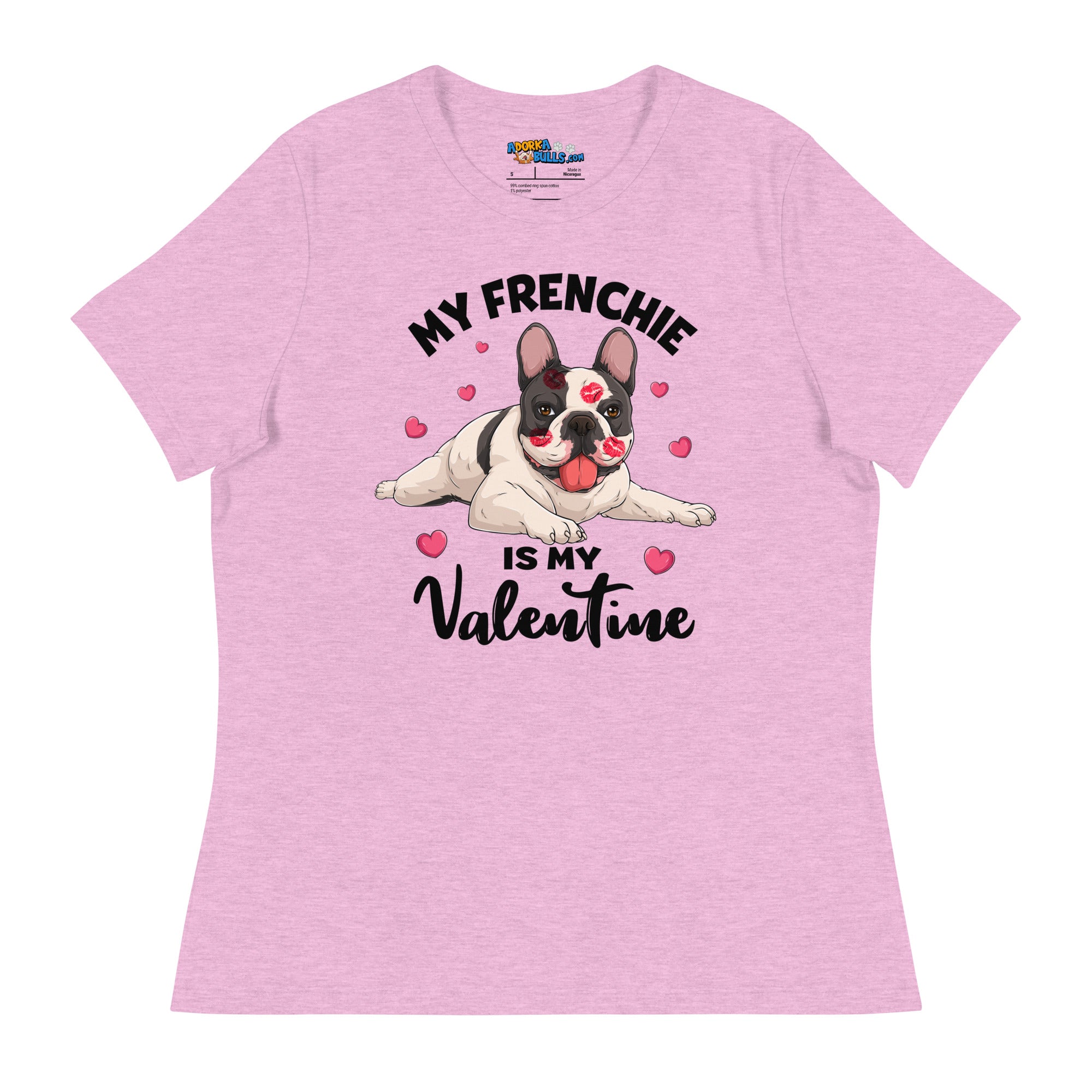 "My Frenchie is my Valentine" Women&
