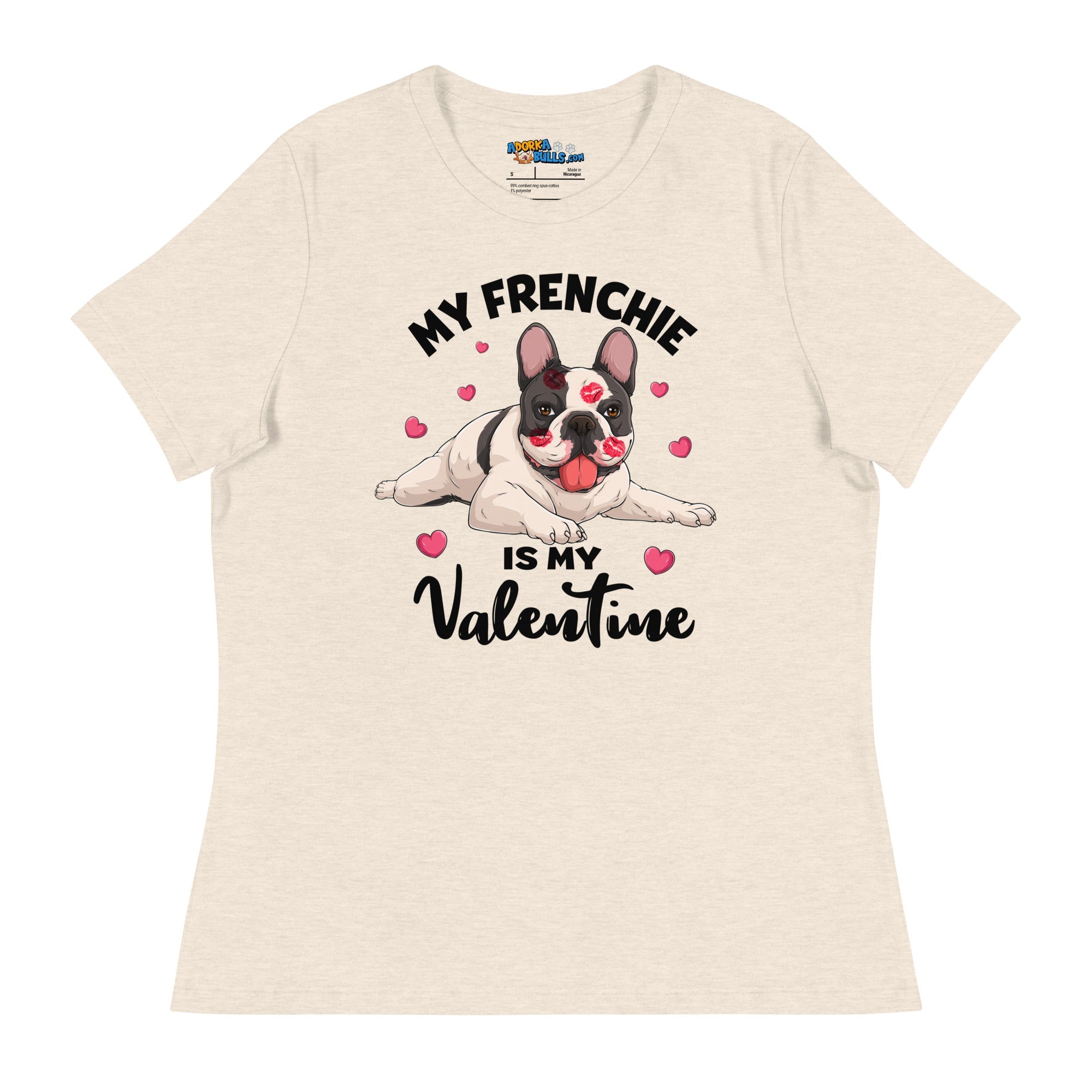 "My Frenchie is my Valentine" Women&