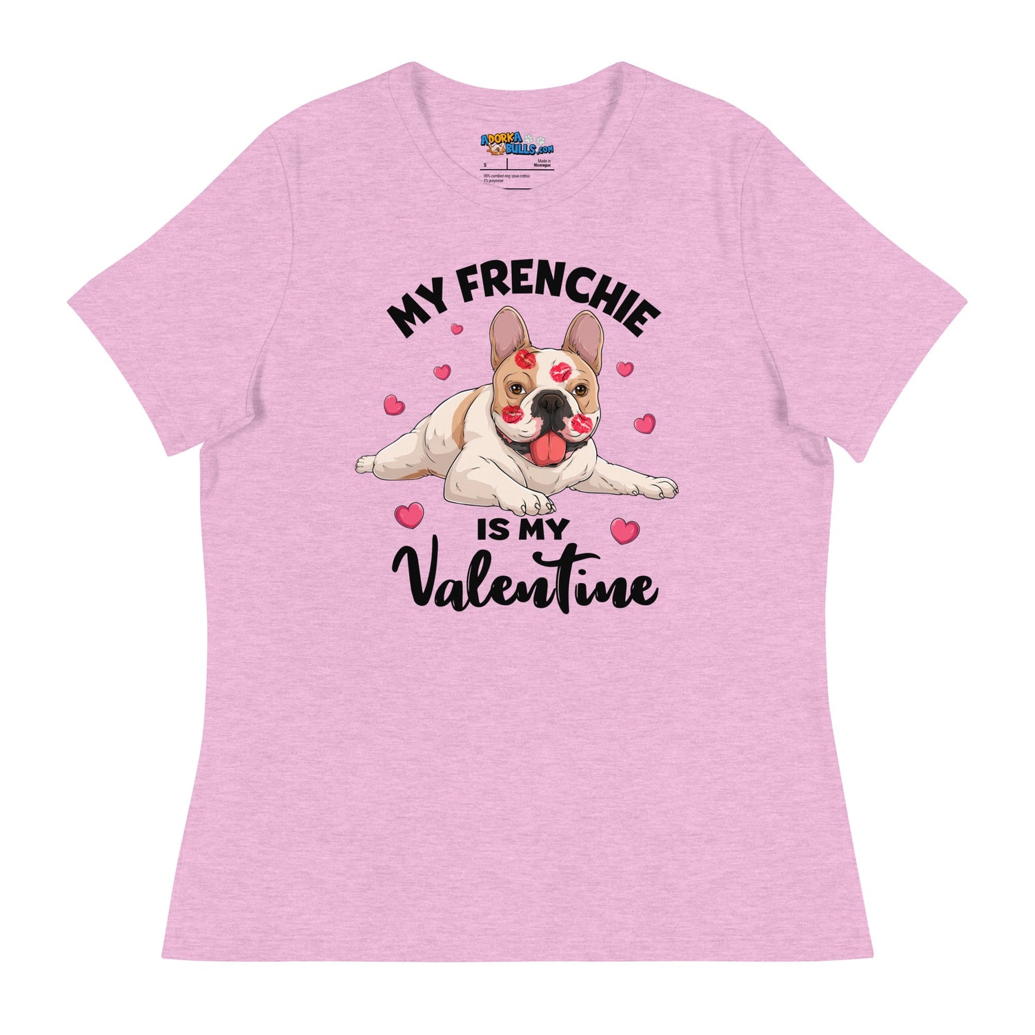 "My Frenchie is my Valentine" Women&