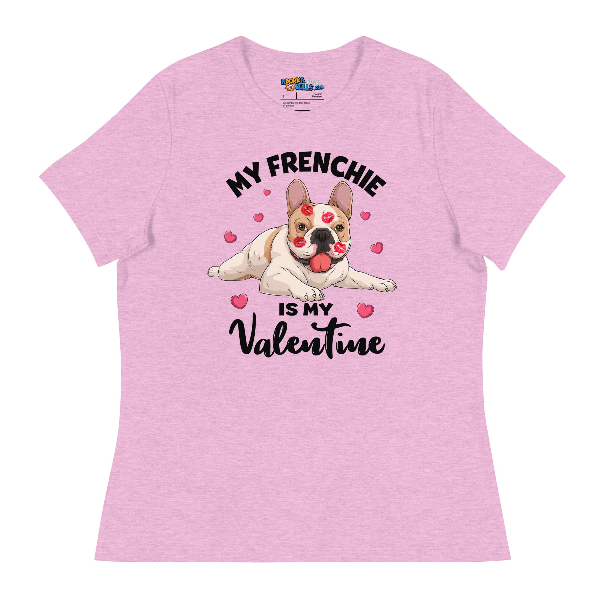 "My Frenchie is my Valentine" Women&