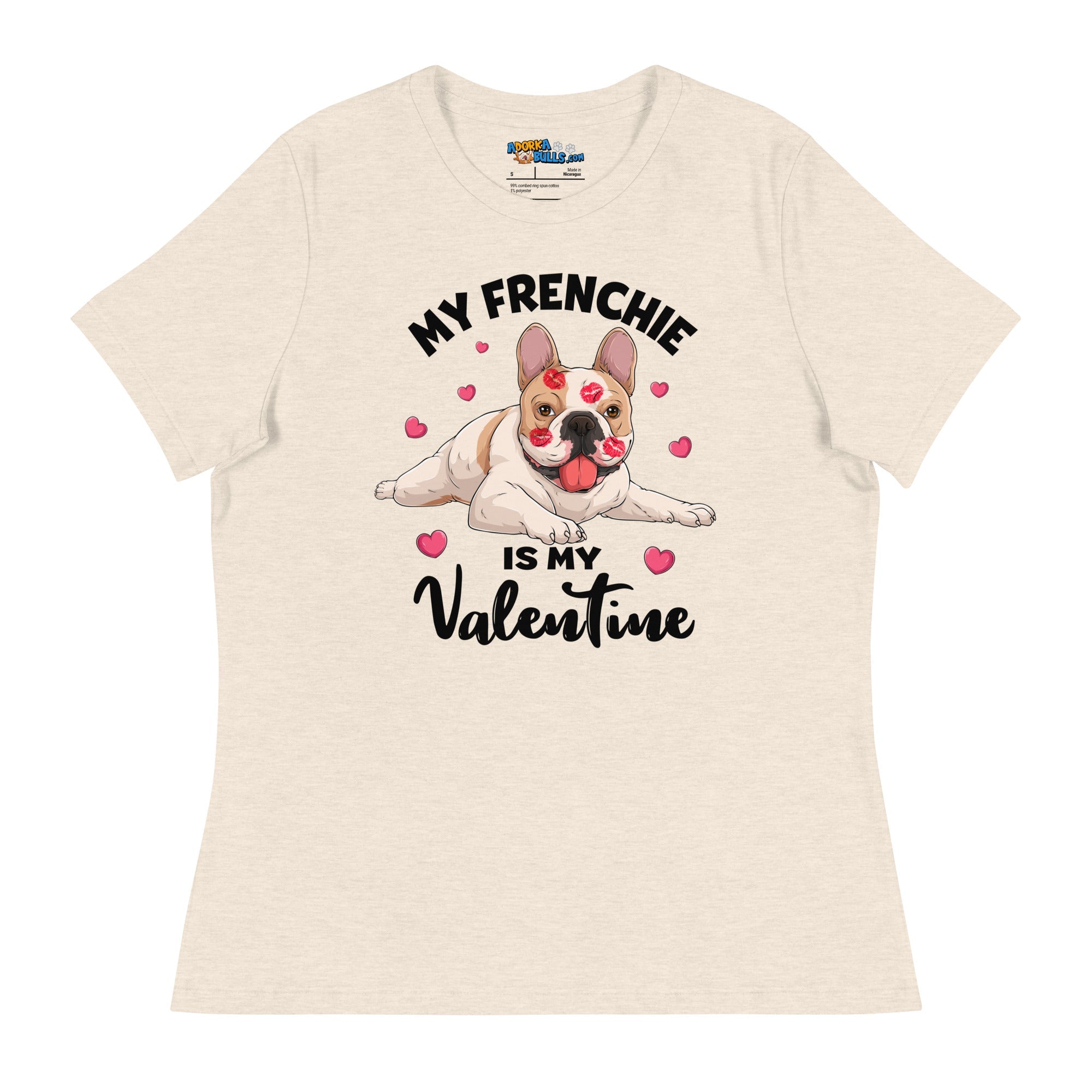"My Frenchie is my Valentine" Women&