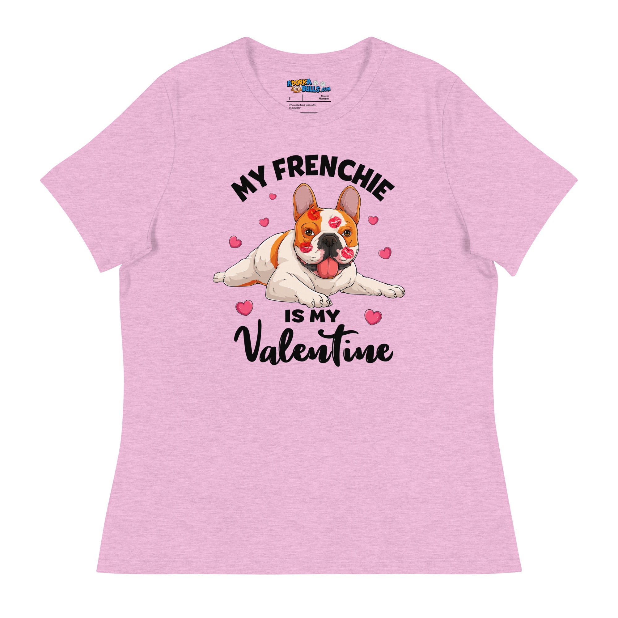 "My Frenchie is my Valentine" Women&