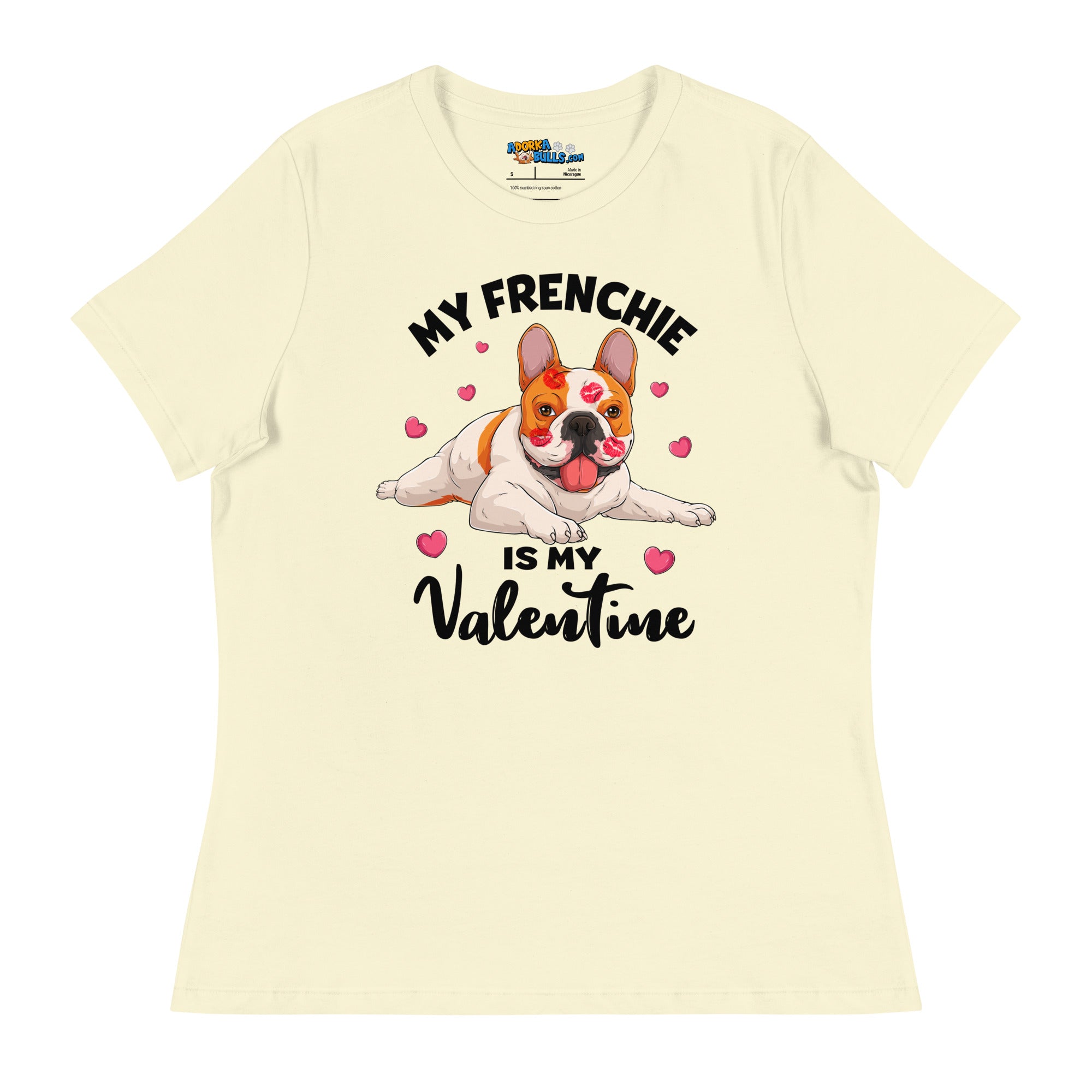 "My Frenchie is my Valentine" Women&