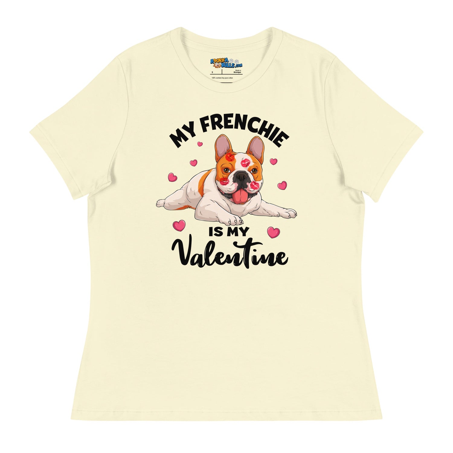 "My Frenchie is my Valentine" Women&
