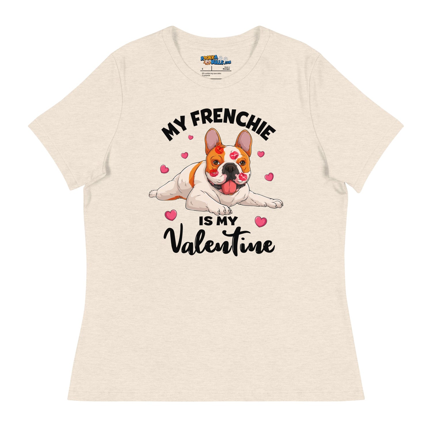 "My Frenchie is my Valentine" Women&
