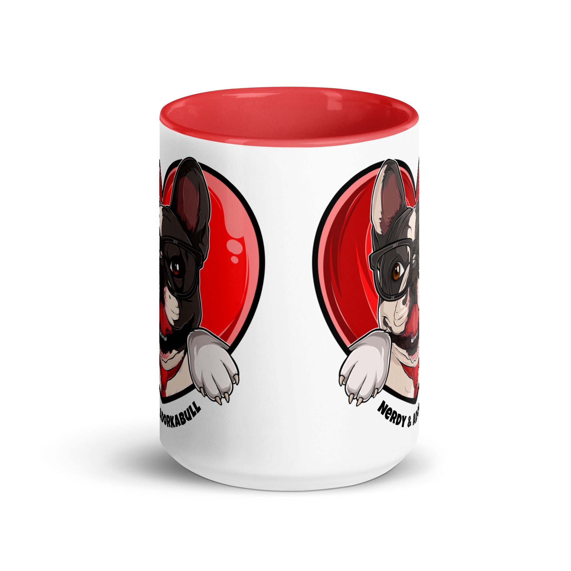 Nerdy & Adorkabull – French Bulldog Mug (15oz)