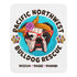 Pacific Northwest Bulldog Rescue Female English Bulldog Mouse Pad
