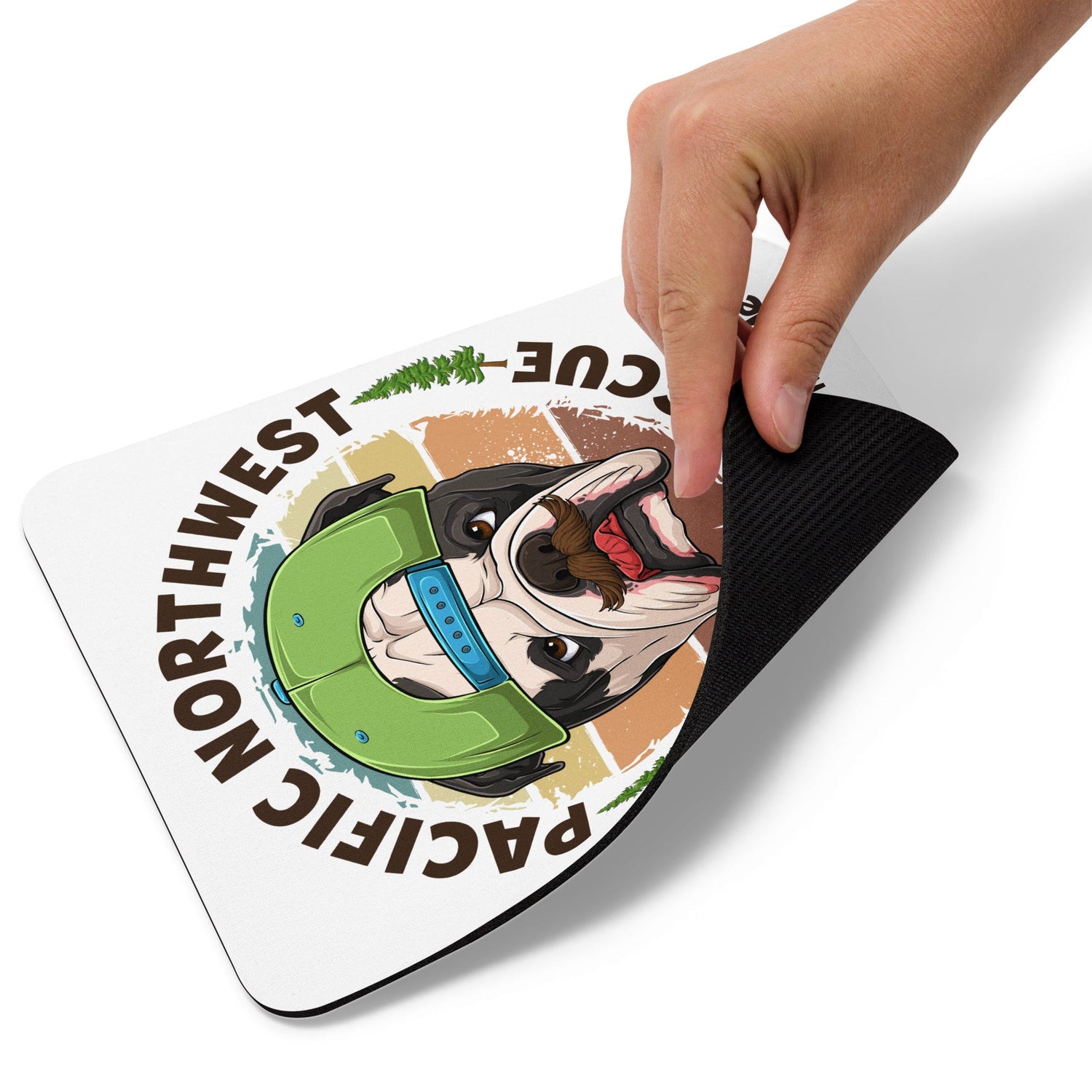 Pacific Northwest Bulldog Rescue Male English Bulldog Mouse Pad