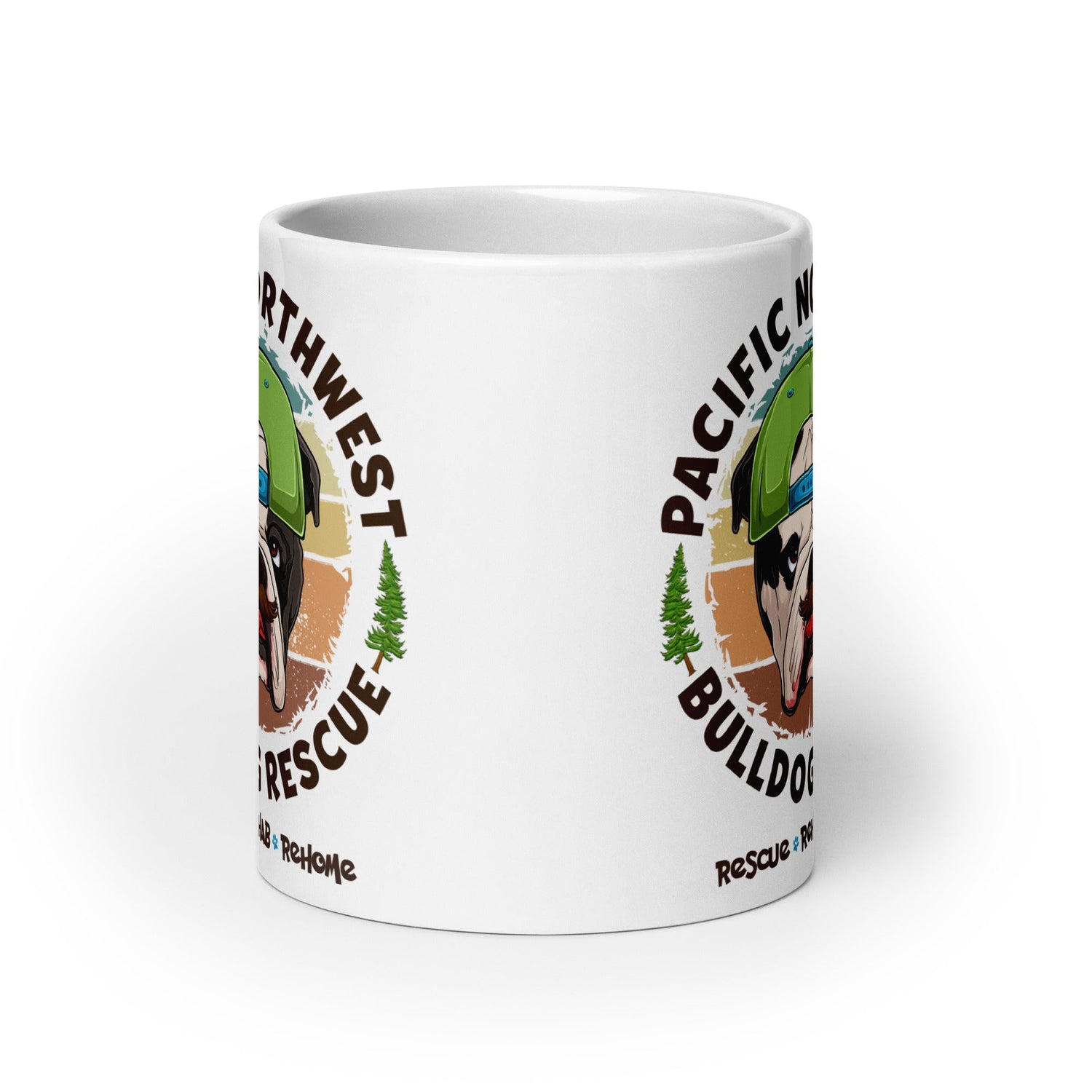 Pacific Northwest Bulldog Rescue Male English Bulldog Mug