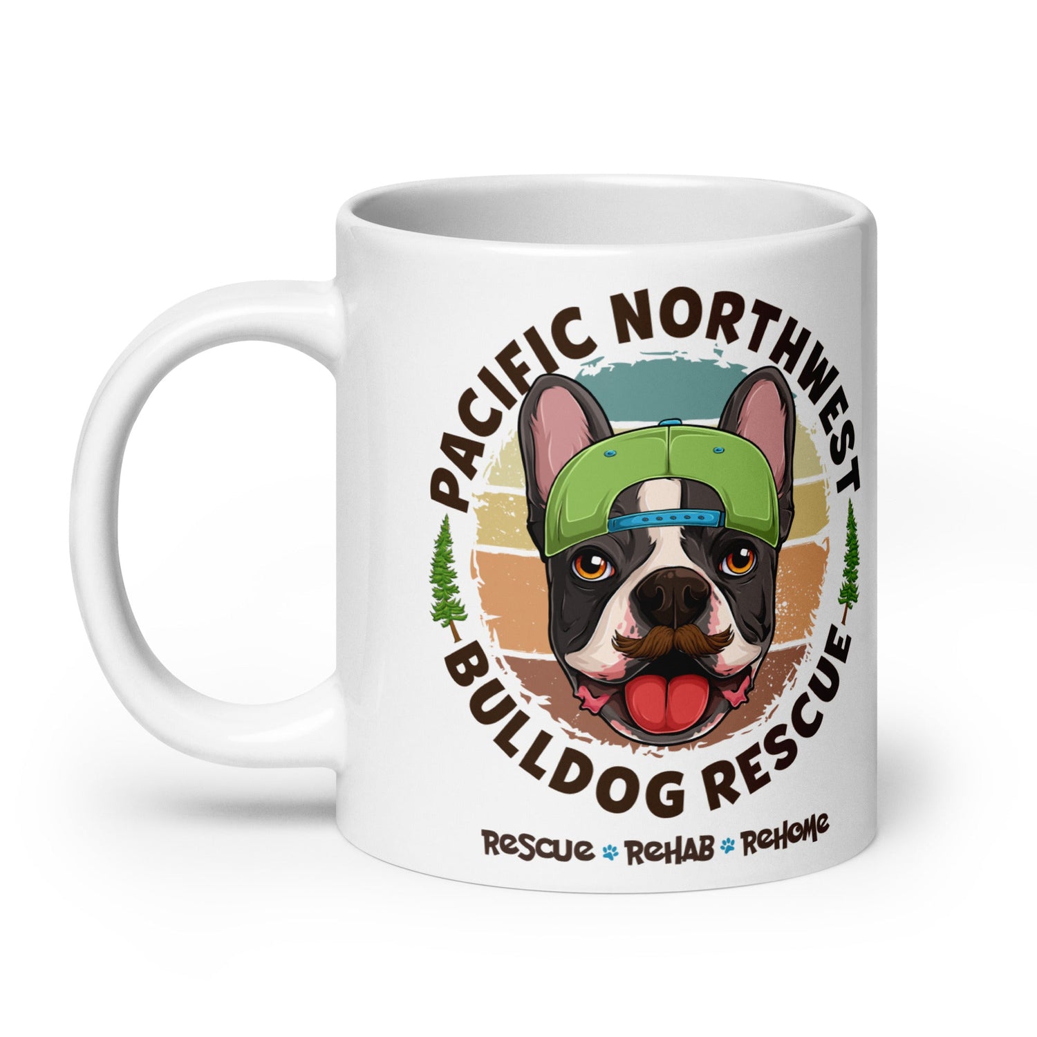 Pacific Northwest Bulldog Rescue Male Frenchie Mug