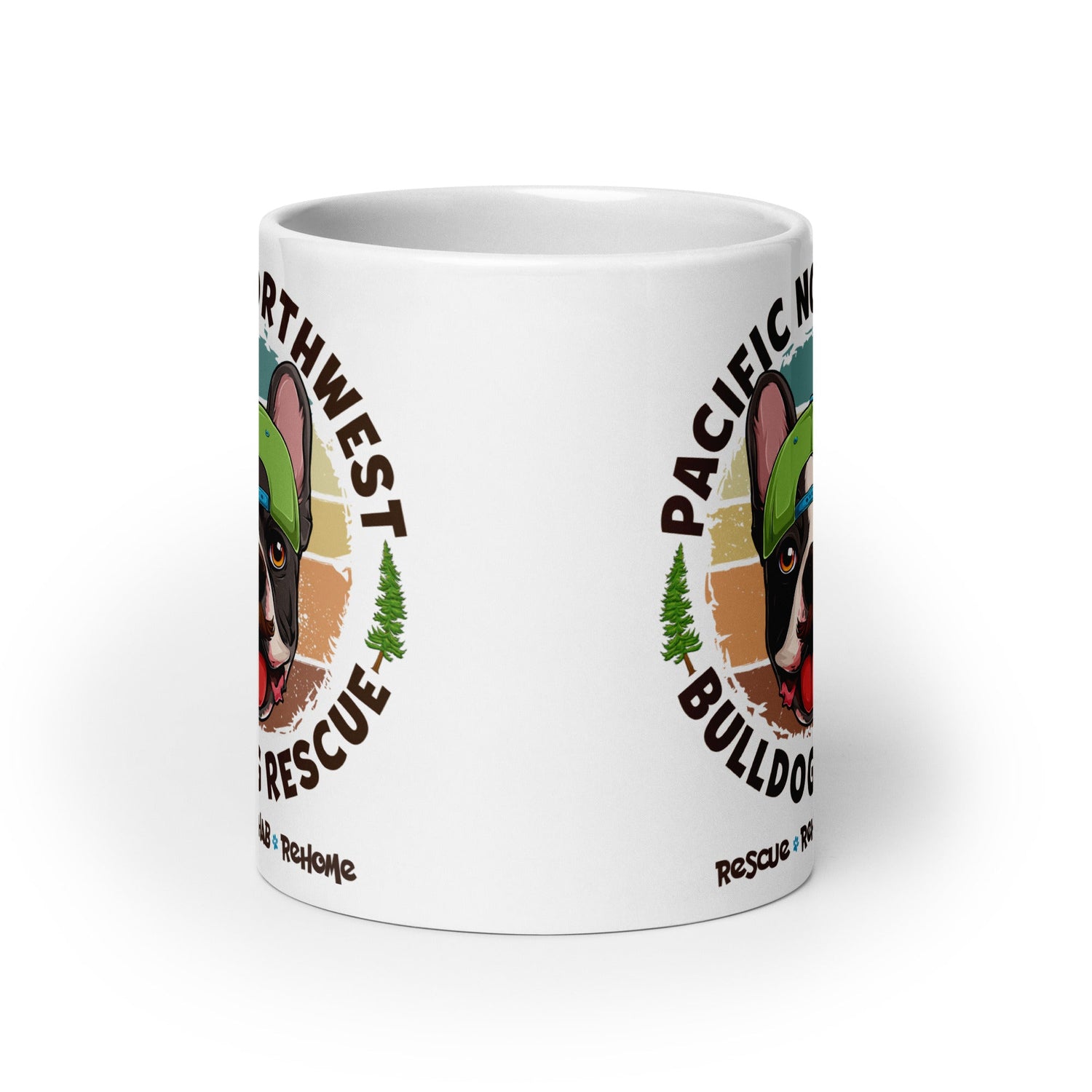 Pacific Northwest Bulldog Rescue Male Frenchie Mug