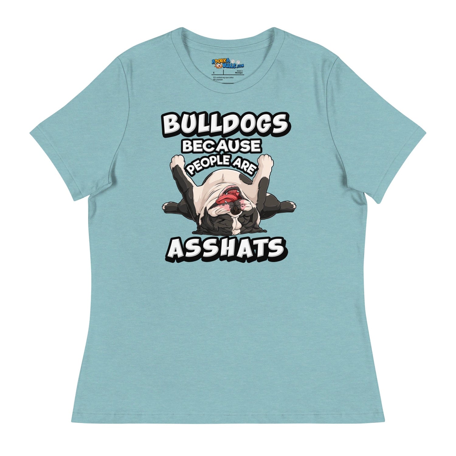 "People are Asshats" English Bulldog Women&