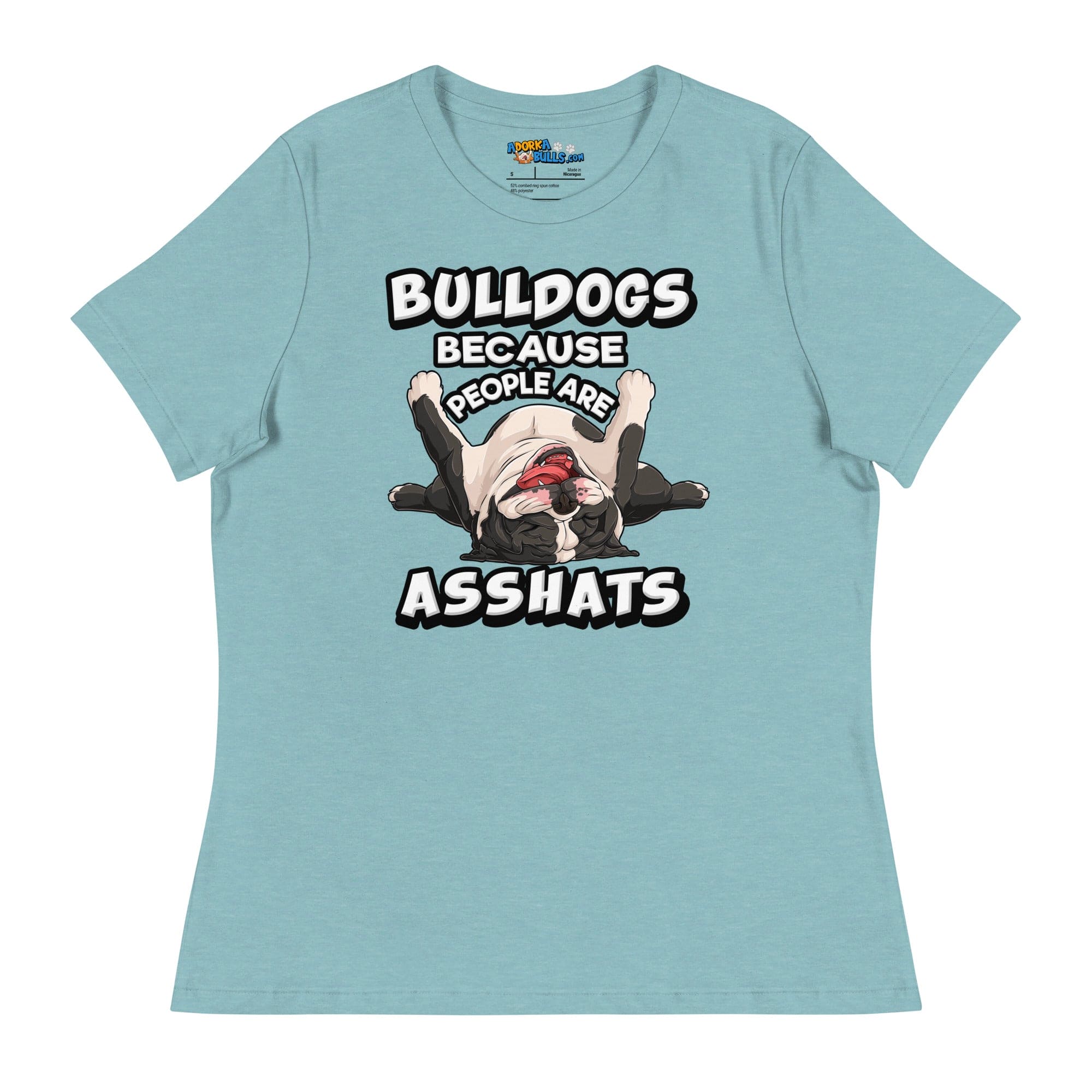 "People are Asshats" English Bulldog Women&