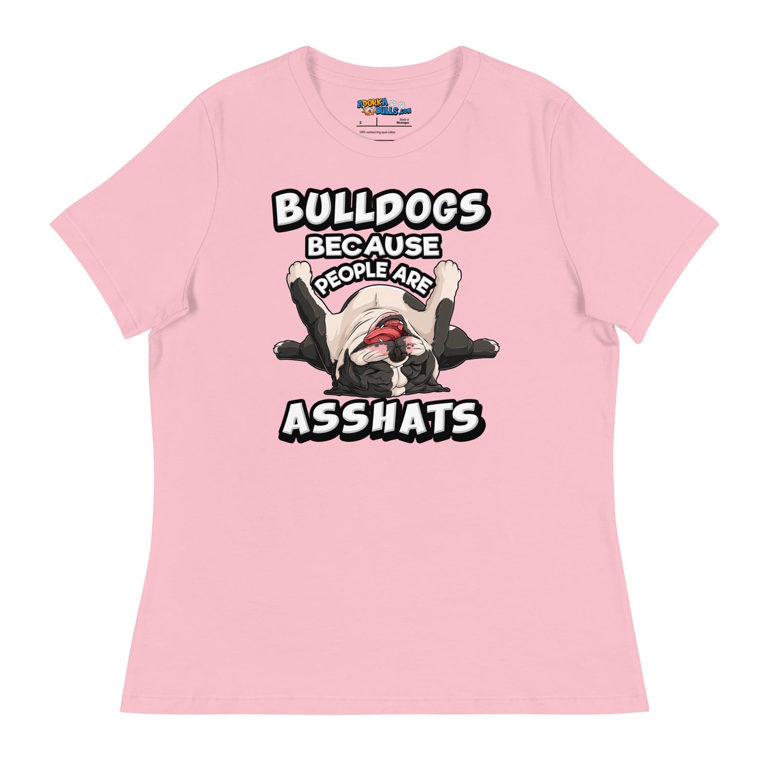 "People are Asshats" English Bulldog Women&