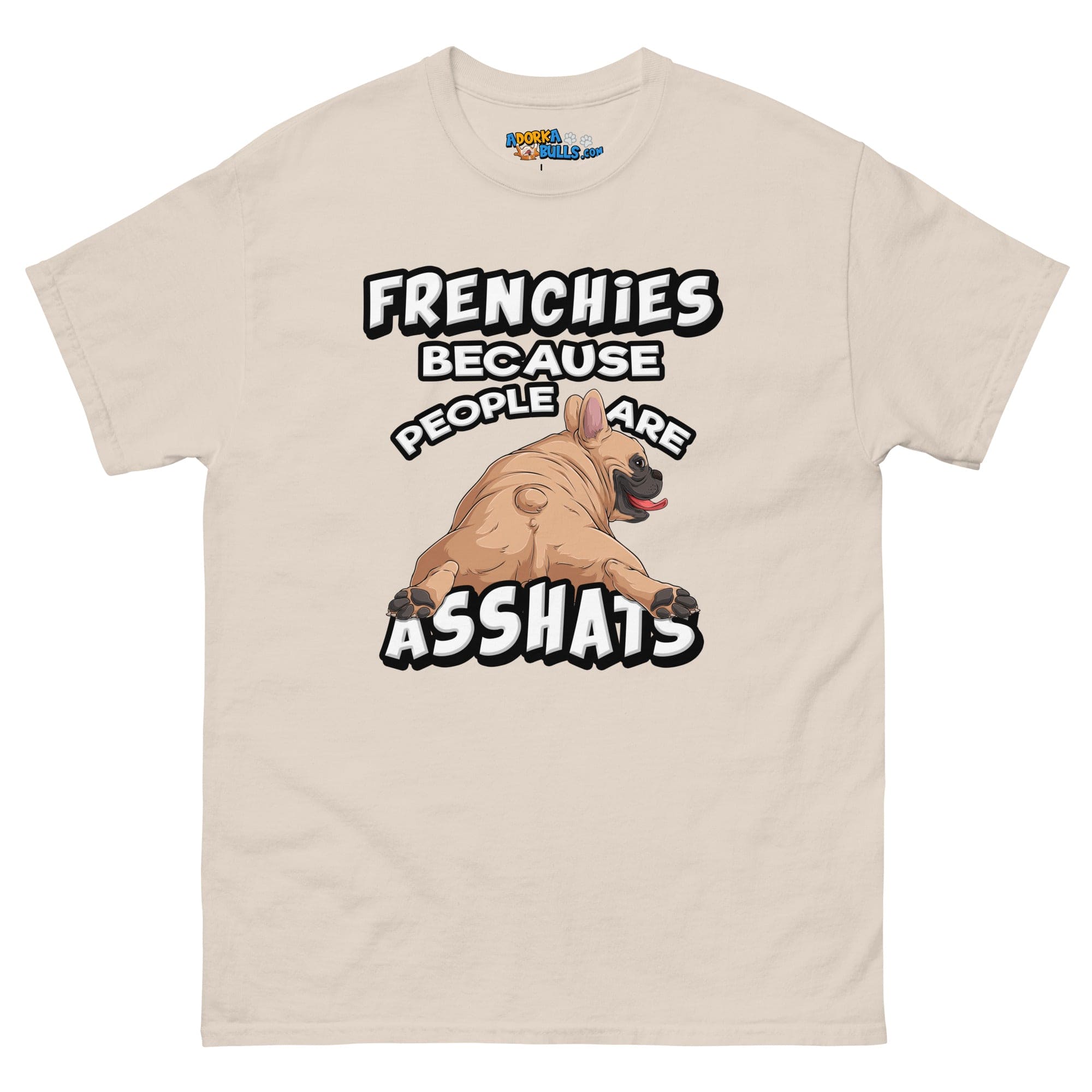 "People are Asshats" French Bulldog Men&