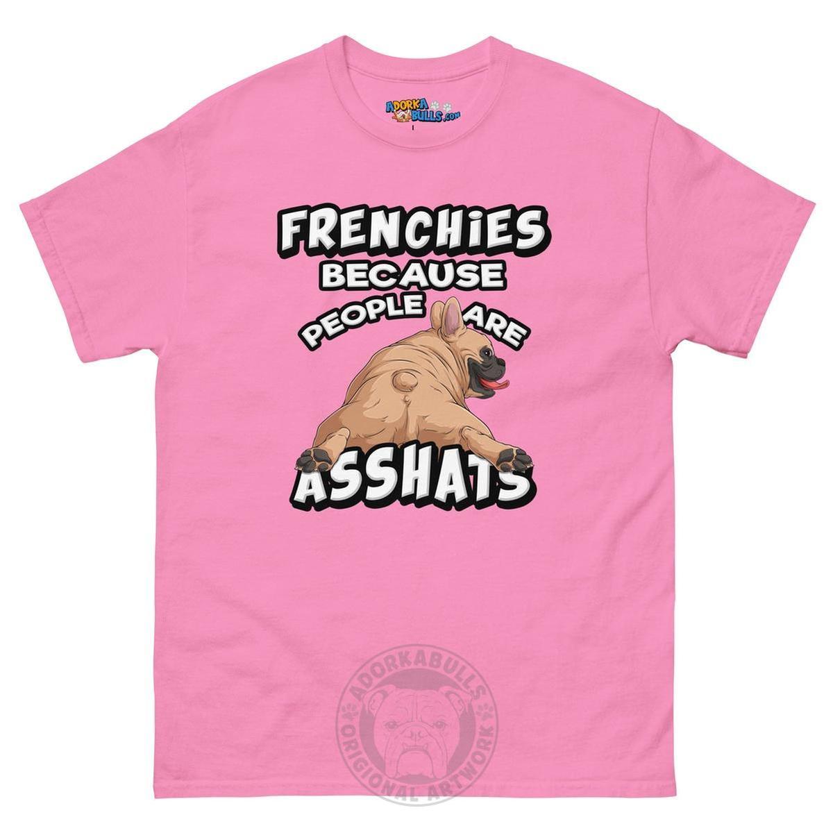 "People are Asshats" French Bulldog Men&