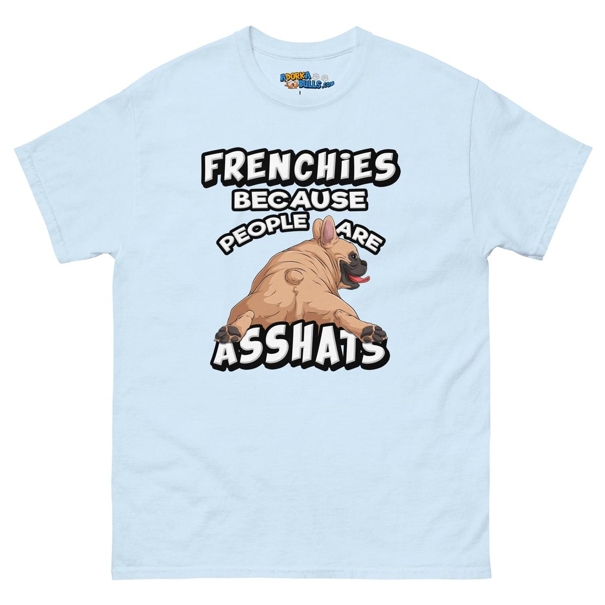 "People are Asshats" French Bulldog Men&